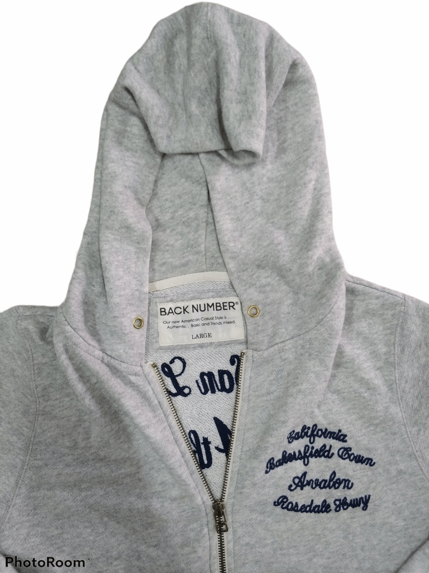 Japanese Brand 🔥Vintage Back Number Hoodies Size US S / EU 44-46 / 1 - 5 Thumbnail