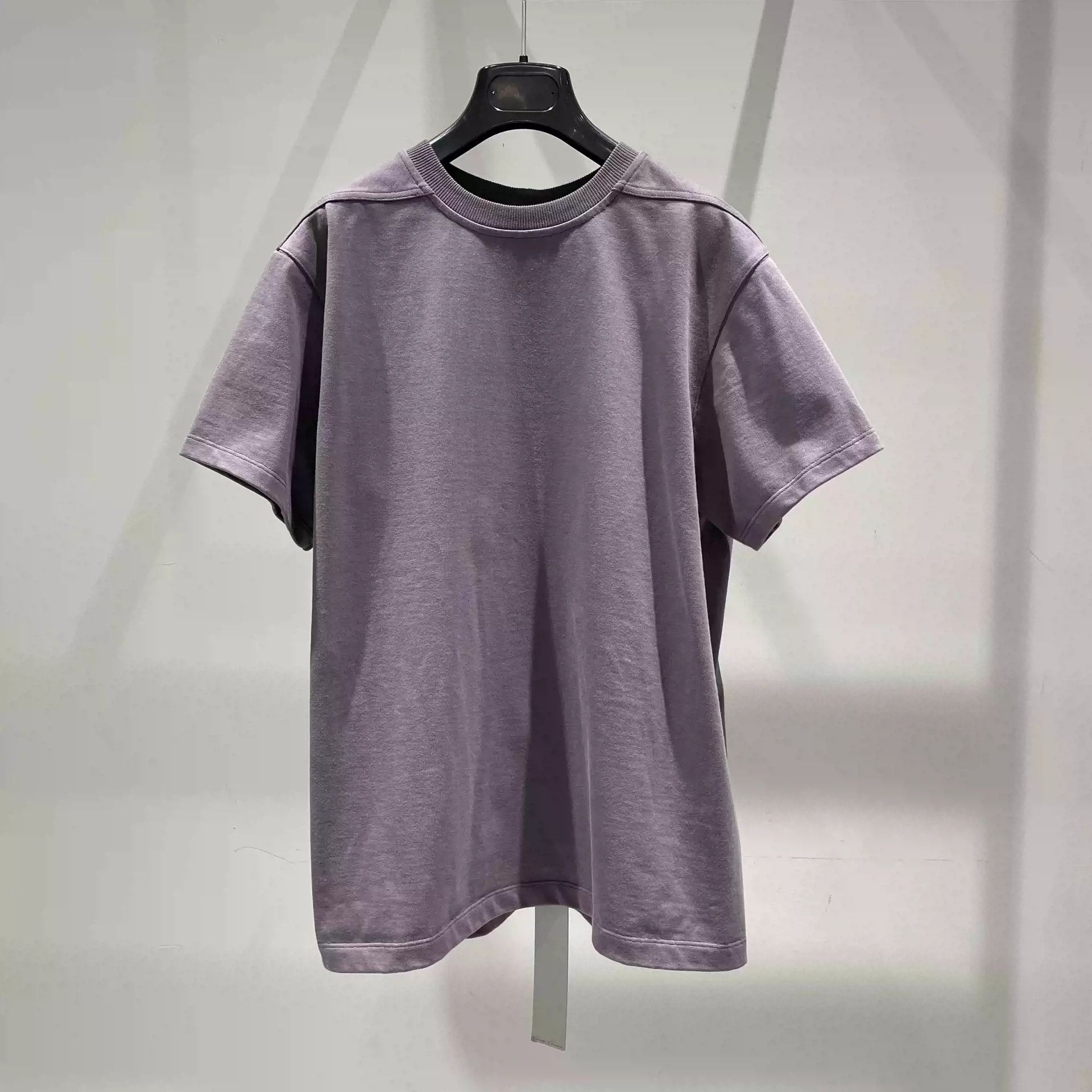 Rick Owens purple crewneck short sleeves