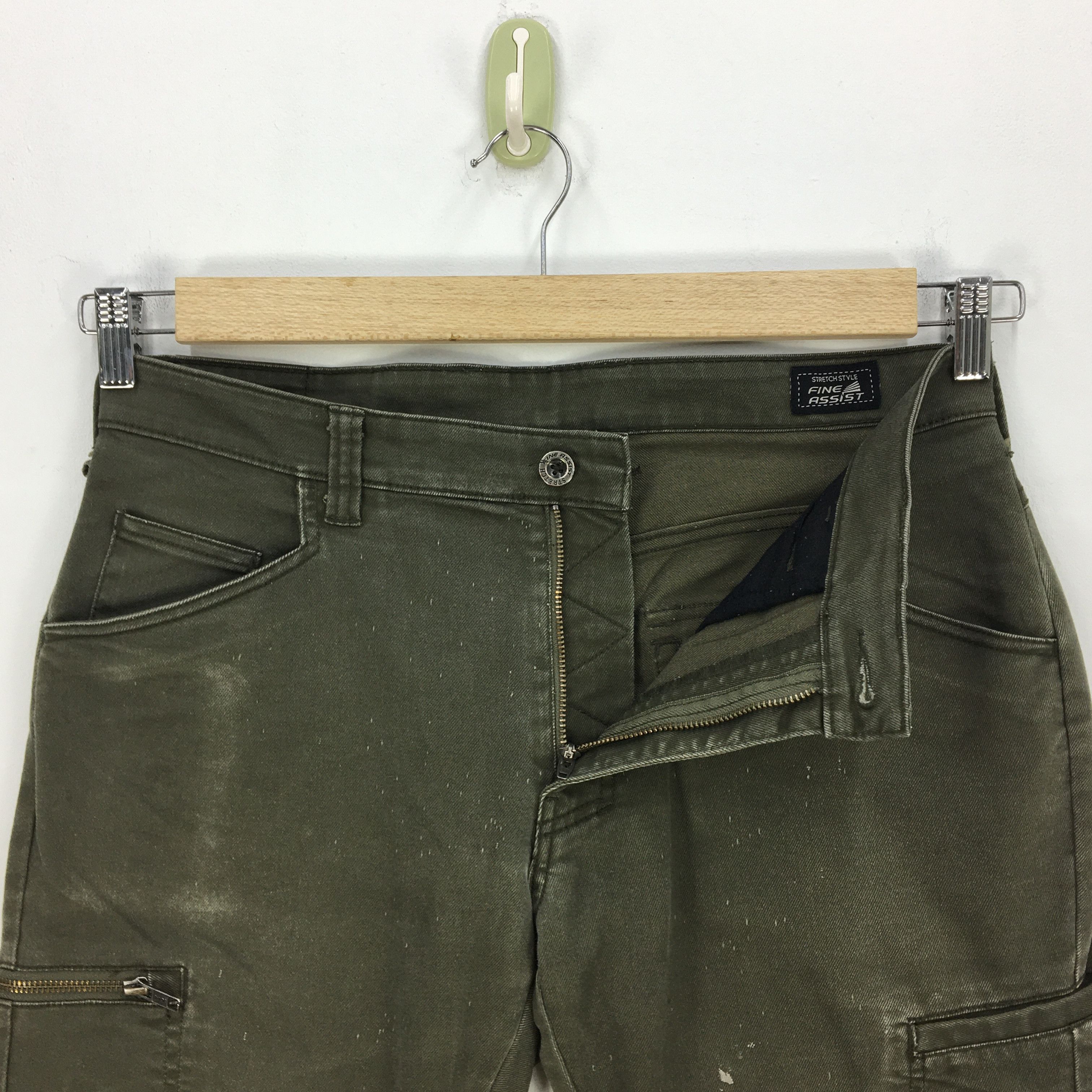 Japanese Brand × Vintage 90s Japanese Cargo Pants Multi Pocket Harajuku Trousers Size US 32 / EU 48 - 10 Thumbnail