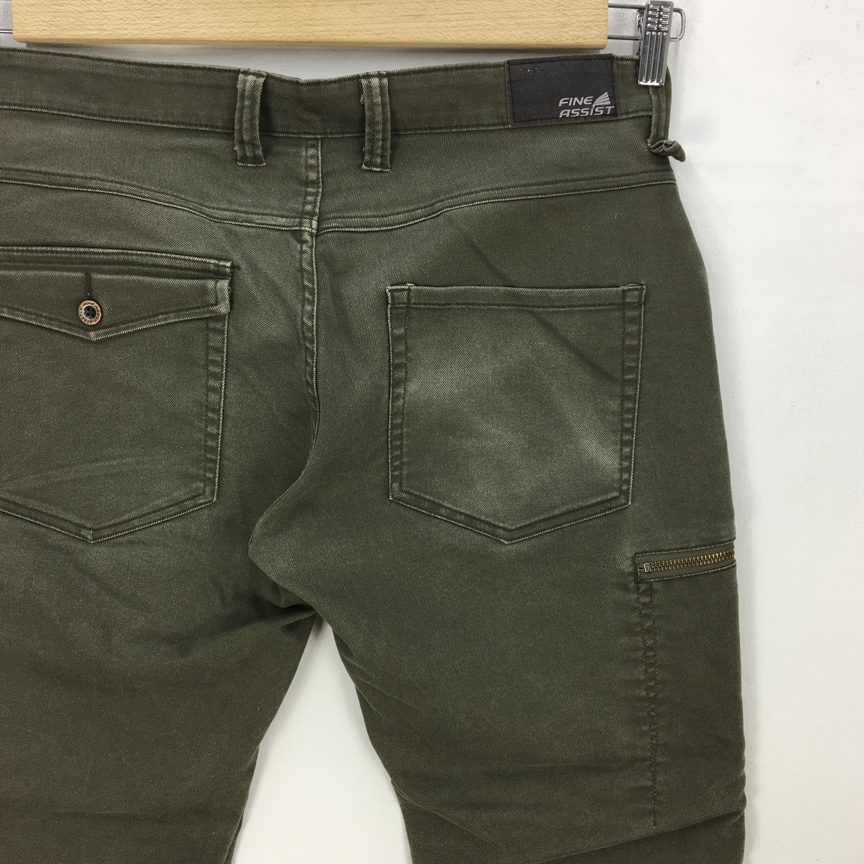 Japanese Brand × Vintage 90s Japanese Cargo Pants Multi Pocket Harajuku Trousers Size US 32 / EU 48 - 9 Thumbnail