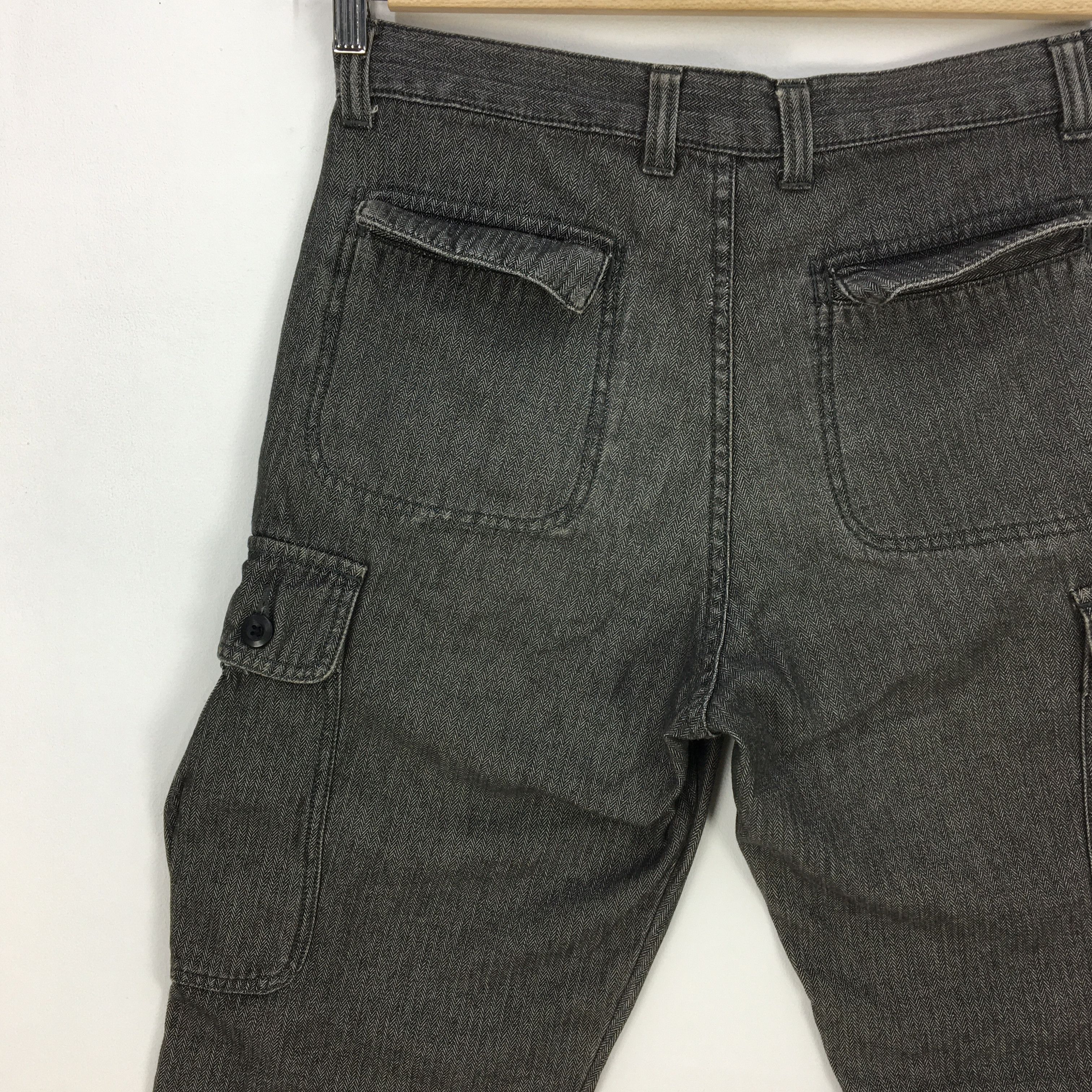 Japanese Brand × Vintage Vintage Oshkosh Cargo Pants Multi Pocket Harajuku Trousers Size US 32 / EU 48 - 5 Thumbnail