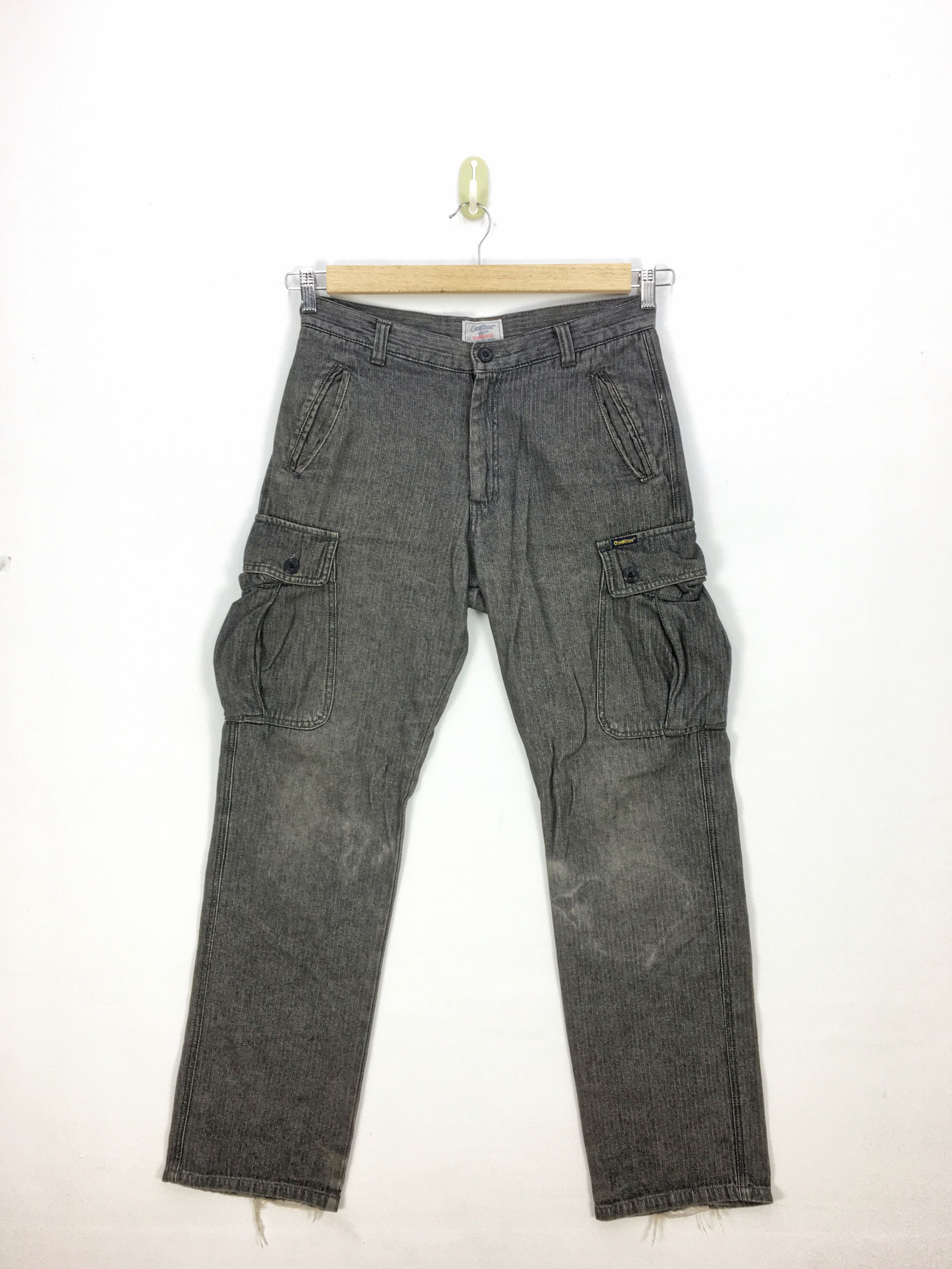 Vintage Oshkosh Cargo Pants Multi Pocket Harajuku Trousers