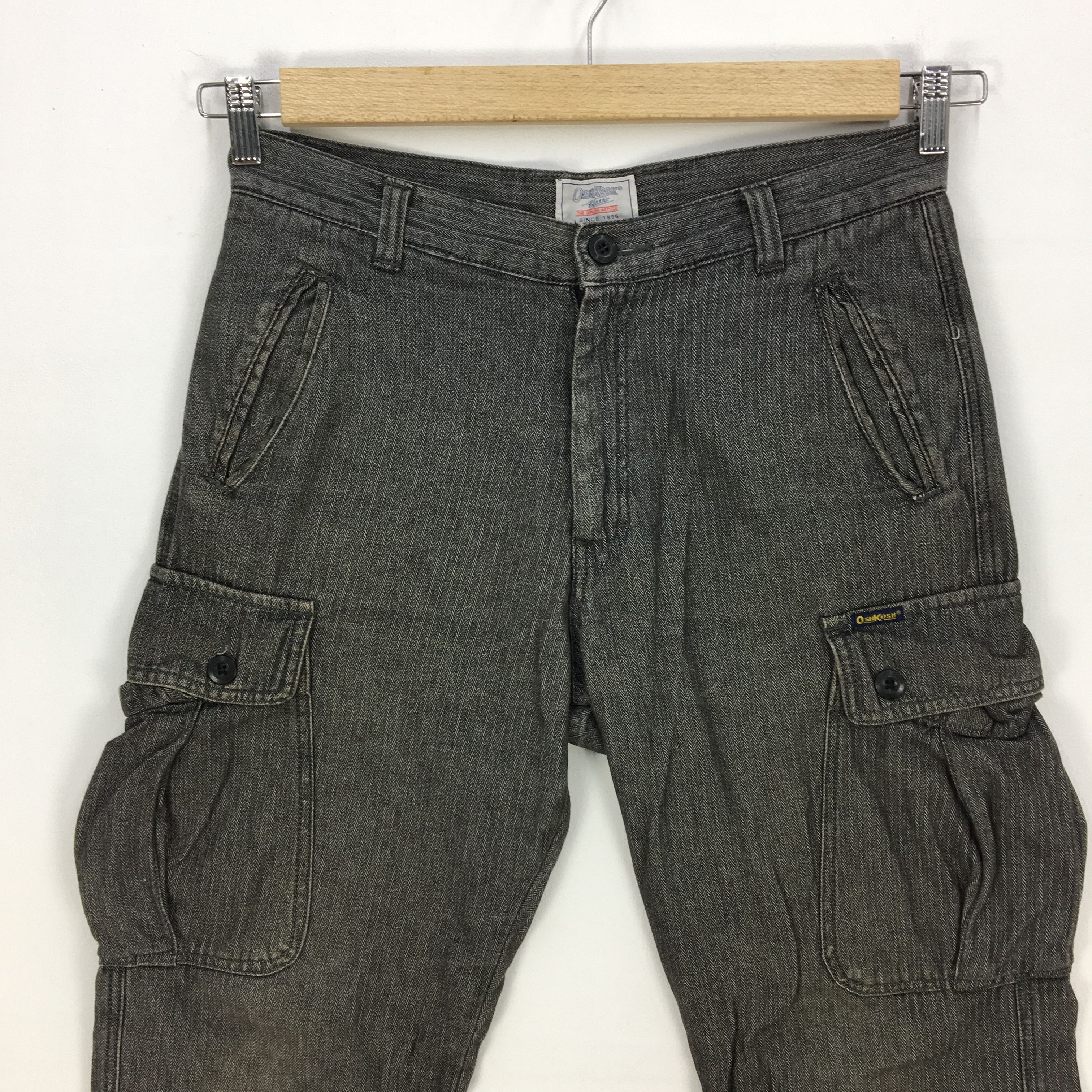 Japanese Brand × Vintage Vintage Oshkosh Cargo Pants Multi Pocket Harajuku Trousers Size US 32 / EU 48 - 3 Thumbnail