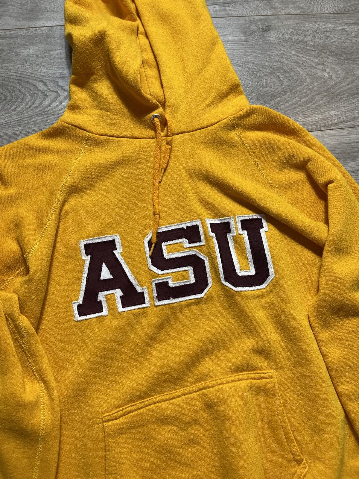 Vintage Vintage 80s Arizona State University ASU Hoodie TRUE VTG Size US S / EU 44-46 / 1 - 3 Thumbnail