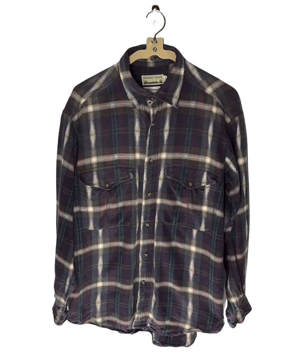 Flannel × Japanese Brand Outdoor lovers flannel shirt Size US M / EU 48-50 / 2 - 1 Thumbnail