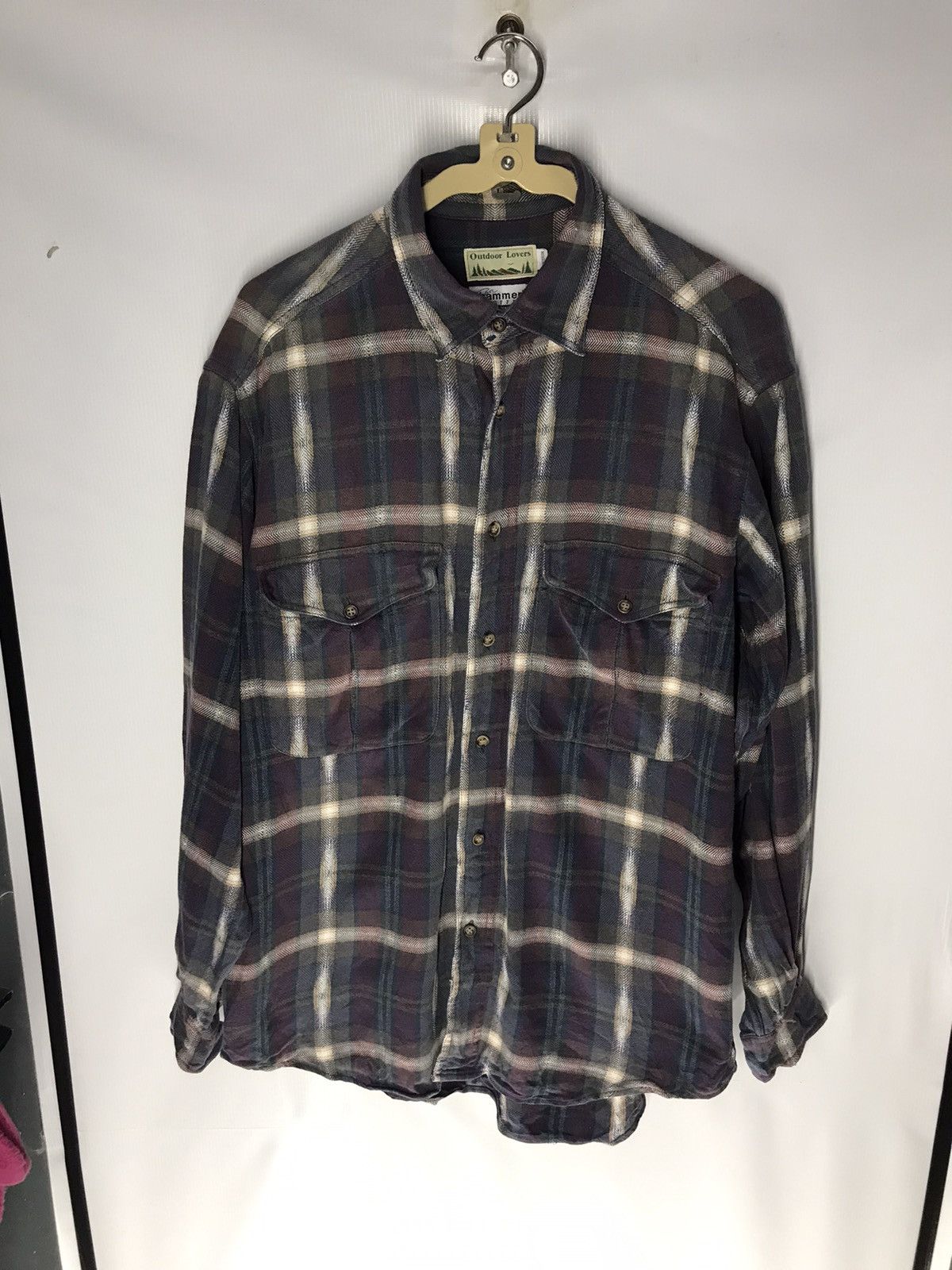 Flannel × Japanese Brand Outdoor lovers flannel shirt Size US M / EU 48-50 / 2 - 6 Thumbnail