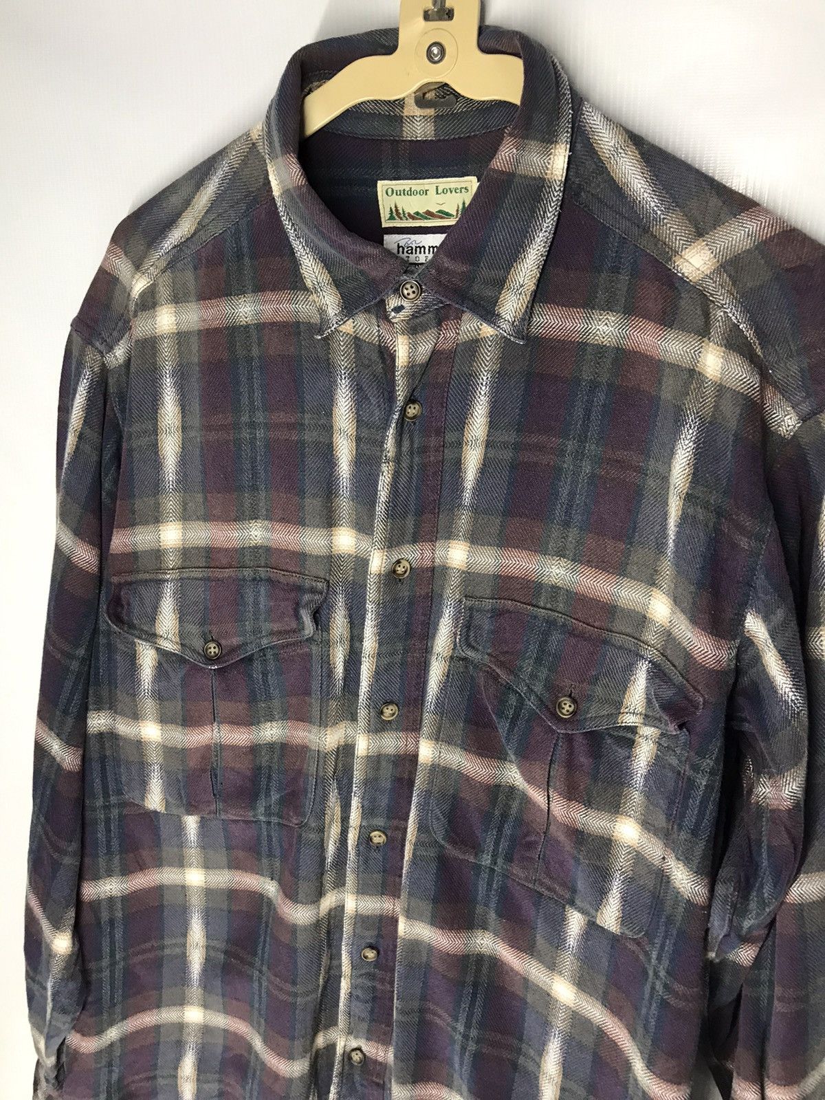Flannel × Japanese Brand Outdoor lovers flannel shirt Size US M / EU 48-50 / 2 - 5 Thumbnail