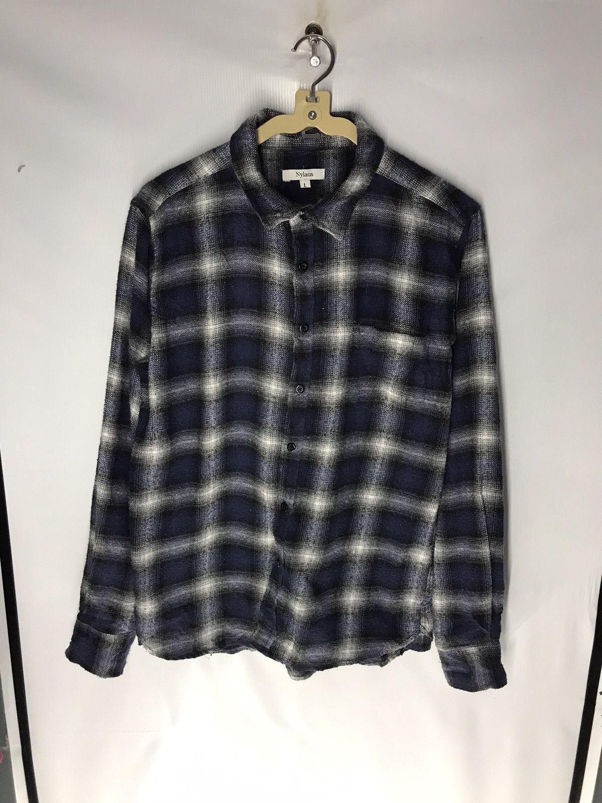 Flannel Nyalaus wool flannel shirt Size US S / EU 44-46 / 1 - 6 Thumbnail