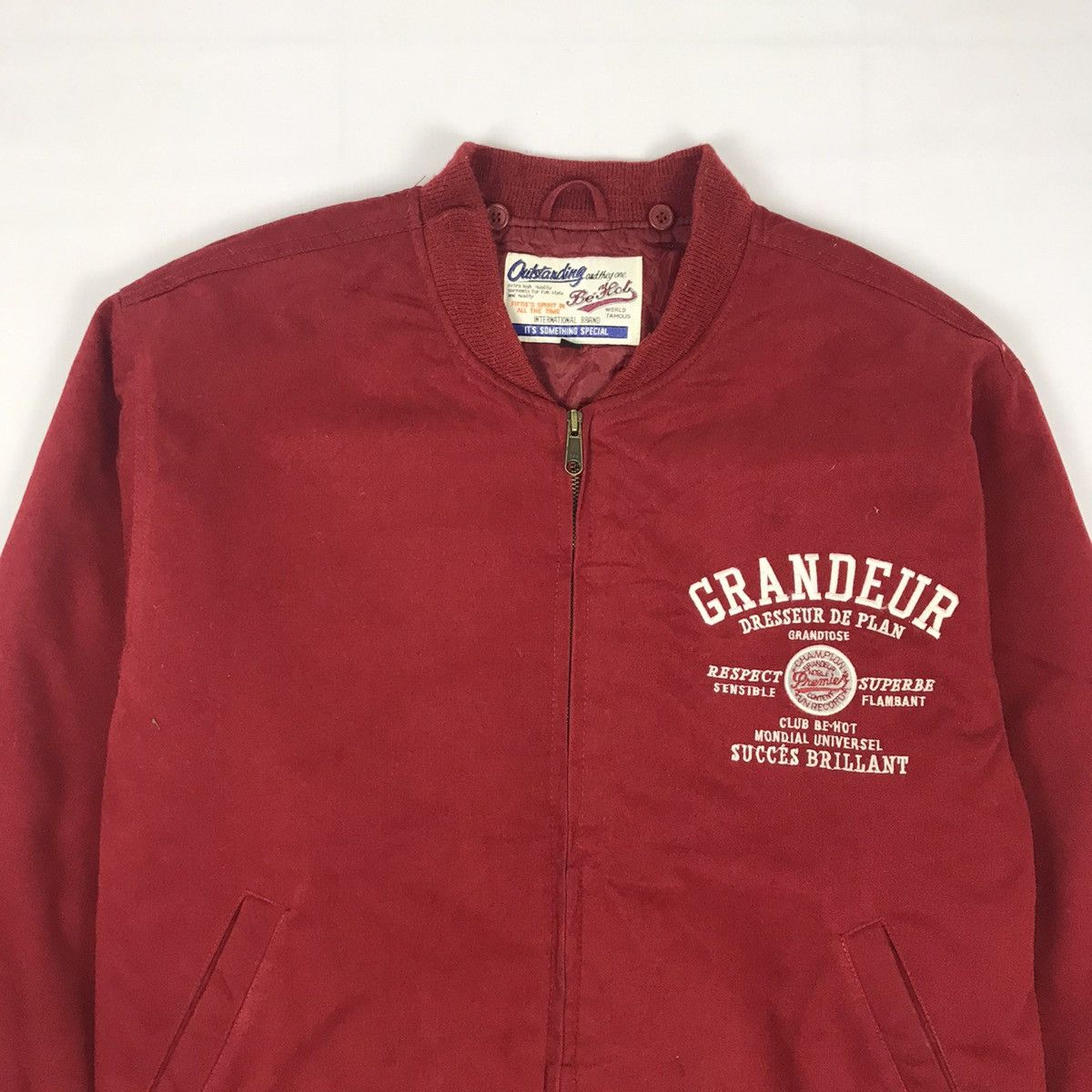 Japanese Brand × Vintage Vintage Japanese Brand Varsity Jacket Size US XL / EU 56 / 4 - 4 Thumbnail