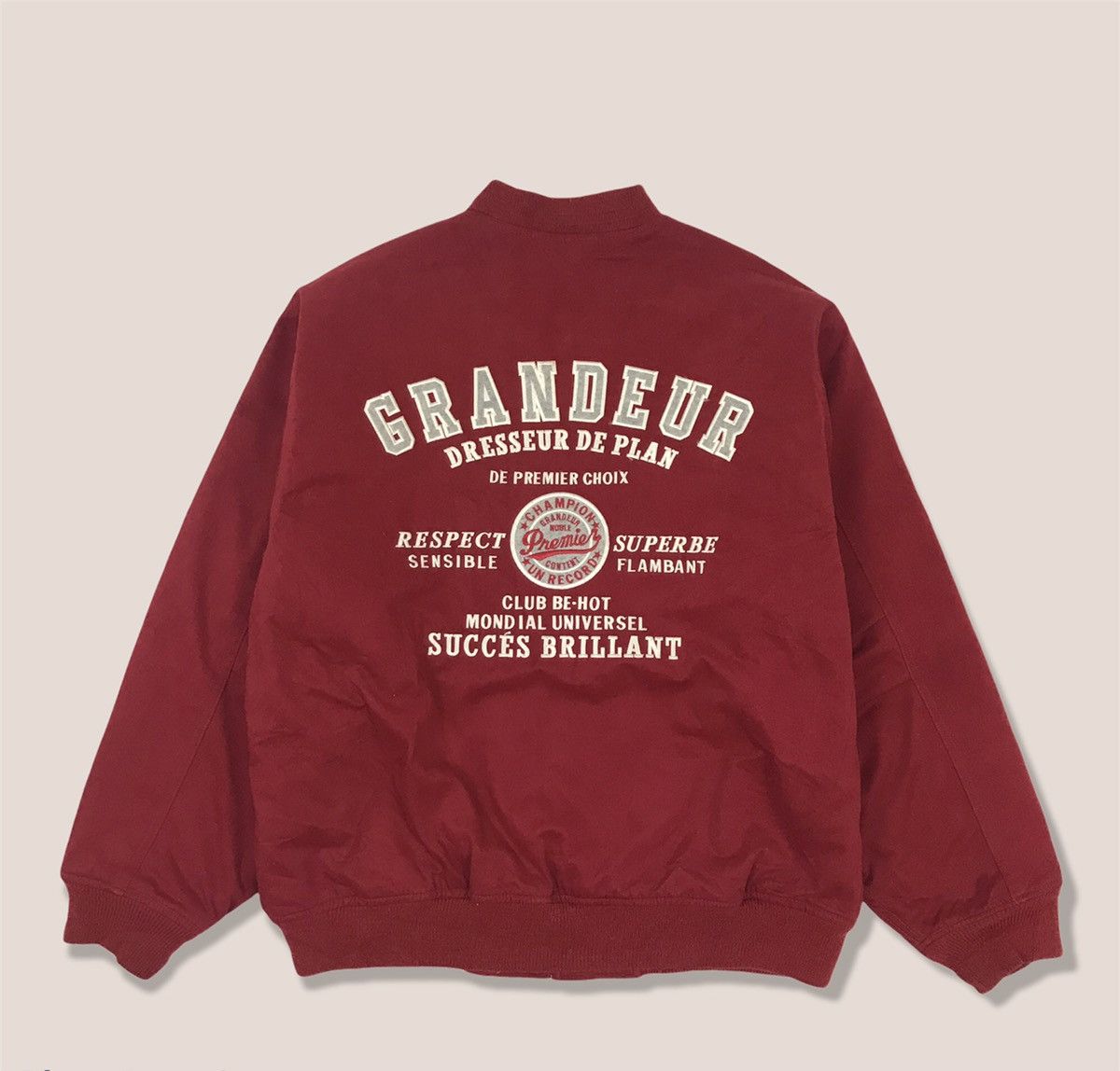 Japanese Brand × Vintage Vintage Japanese Brand Varsity Jacket Size US XL / EU 56 / 4 - 1 Thumbnail