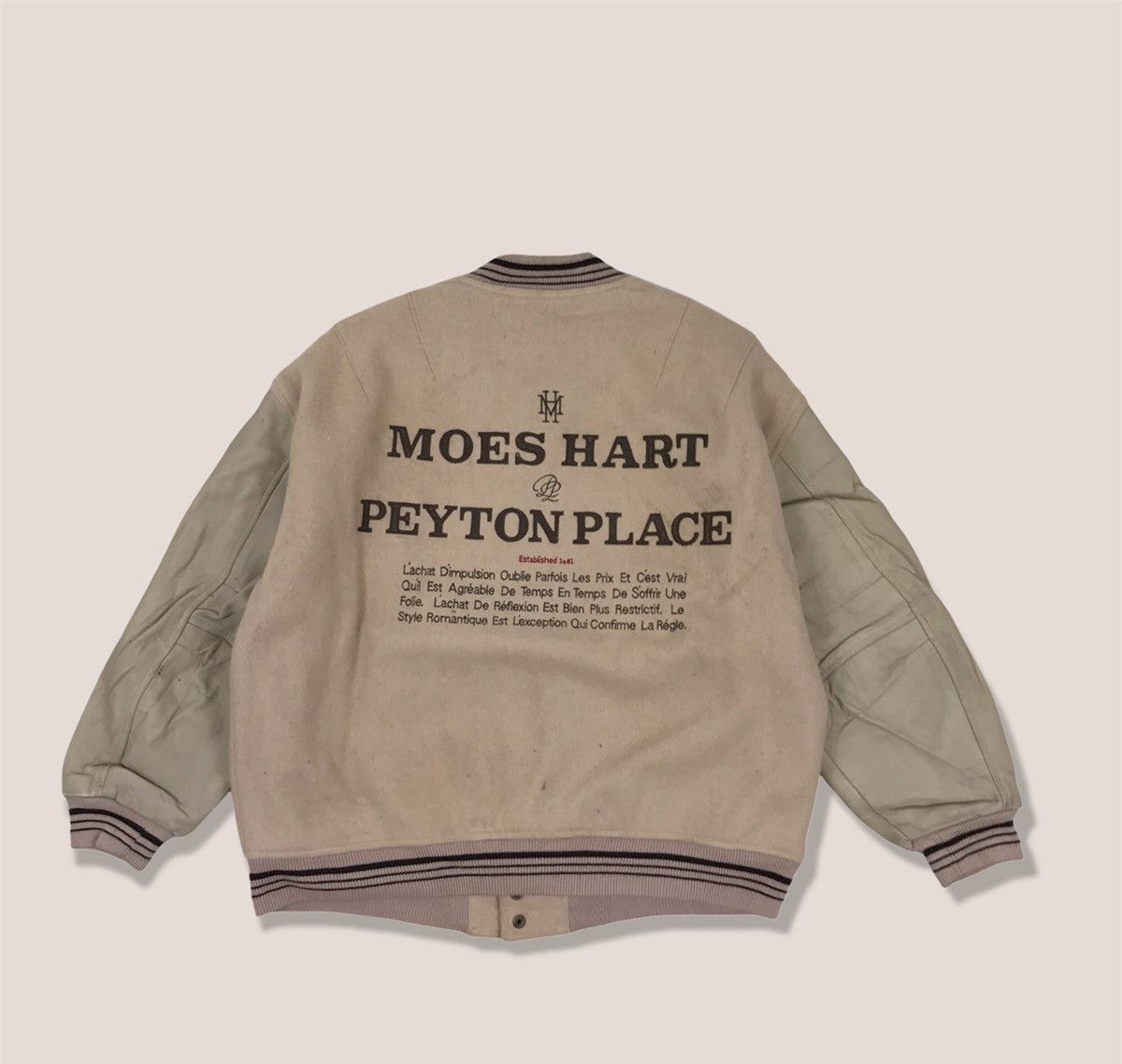 Japanese Brand × Vintage Vintage Varsity Jacket Size US L / EU 52-54 / 3 - 1 Thumbnail