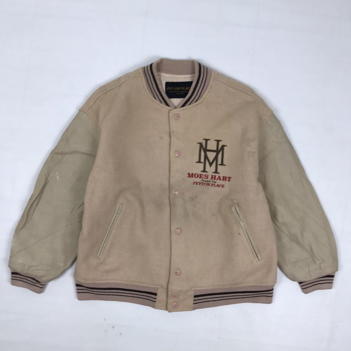 Japanese Brand × Vintage Vintage Varsity Jacket Size US L / EU 52-54 / 3 - 3 Thumbnail