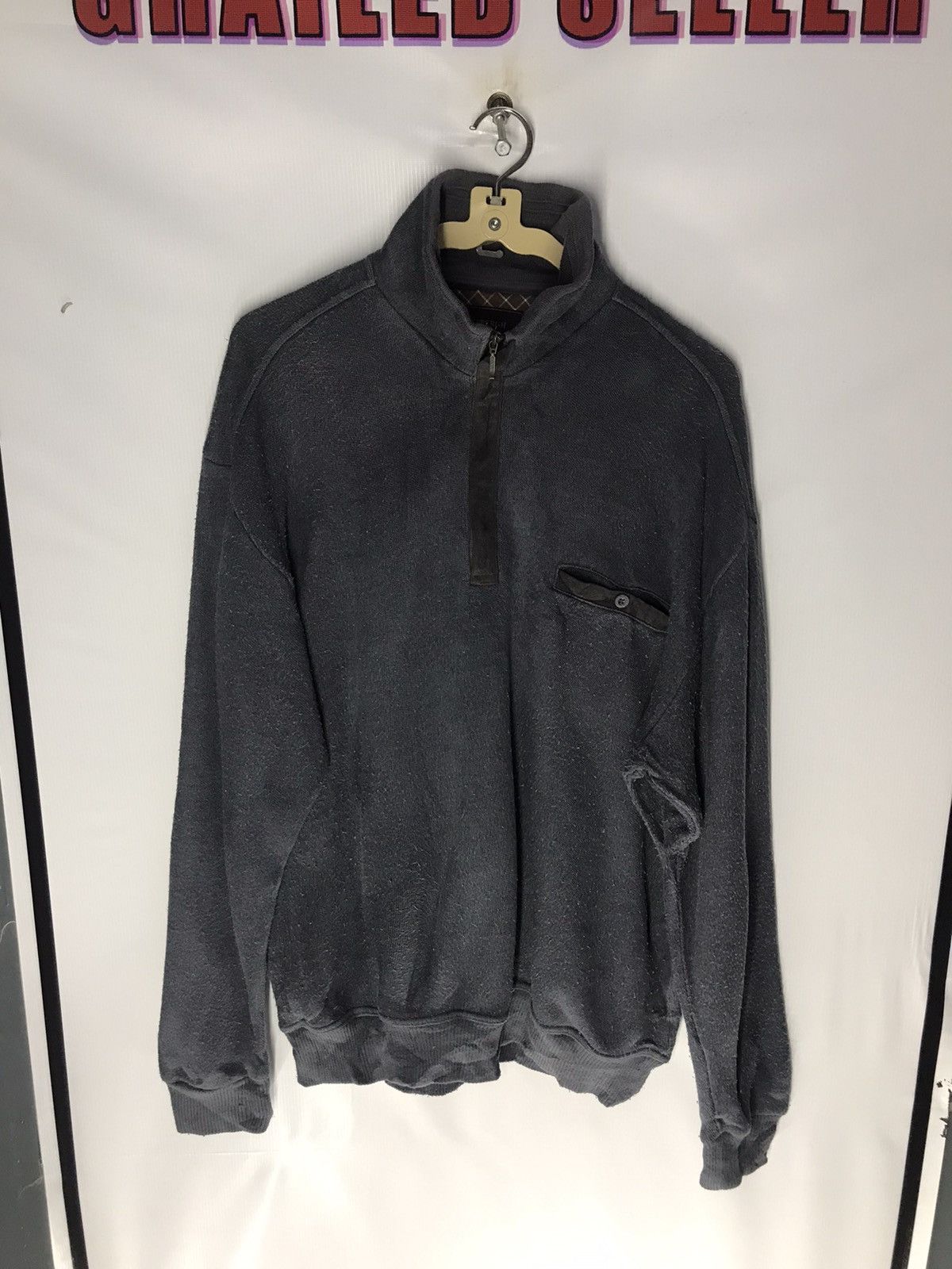 Japanese Brand × Lindbergh Lindbergh half zipper sweatshirt Size US L / EU 52-54 / 3 - 6 Thumbnail