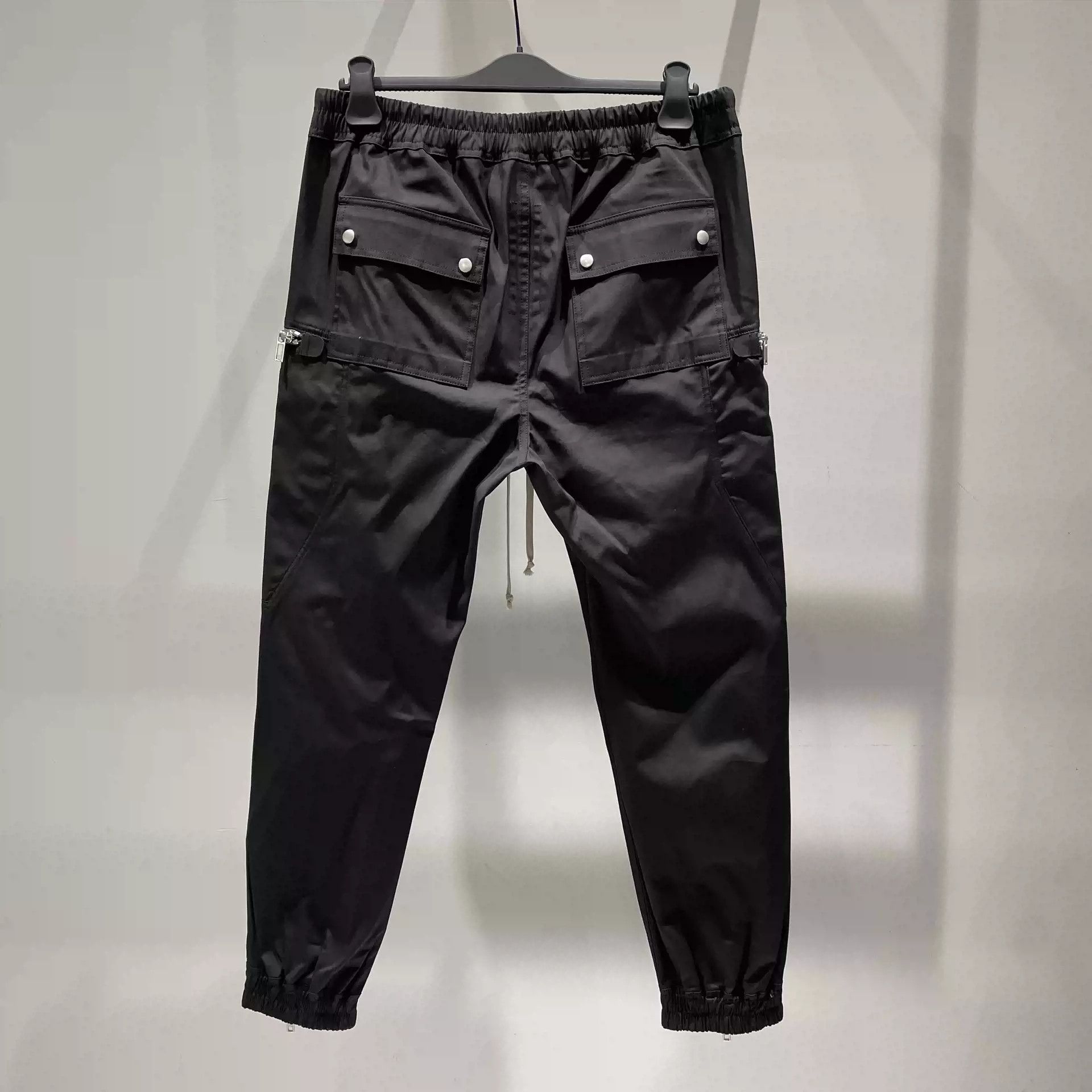 Rick Owens Rick Owens black cannonball multi-zip pocket pants Size US 38 / EU 54 - 2 Thumbnail