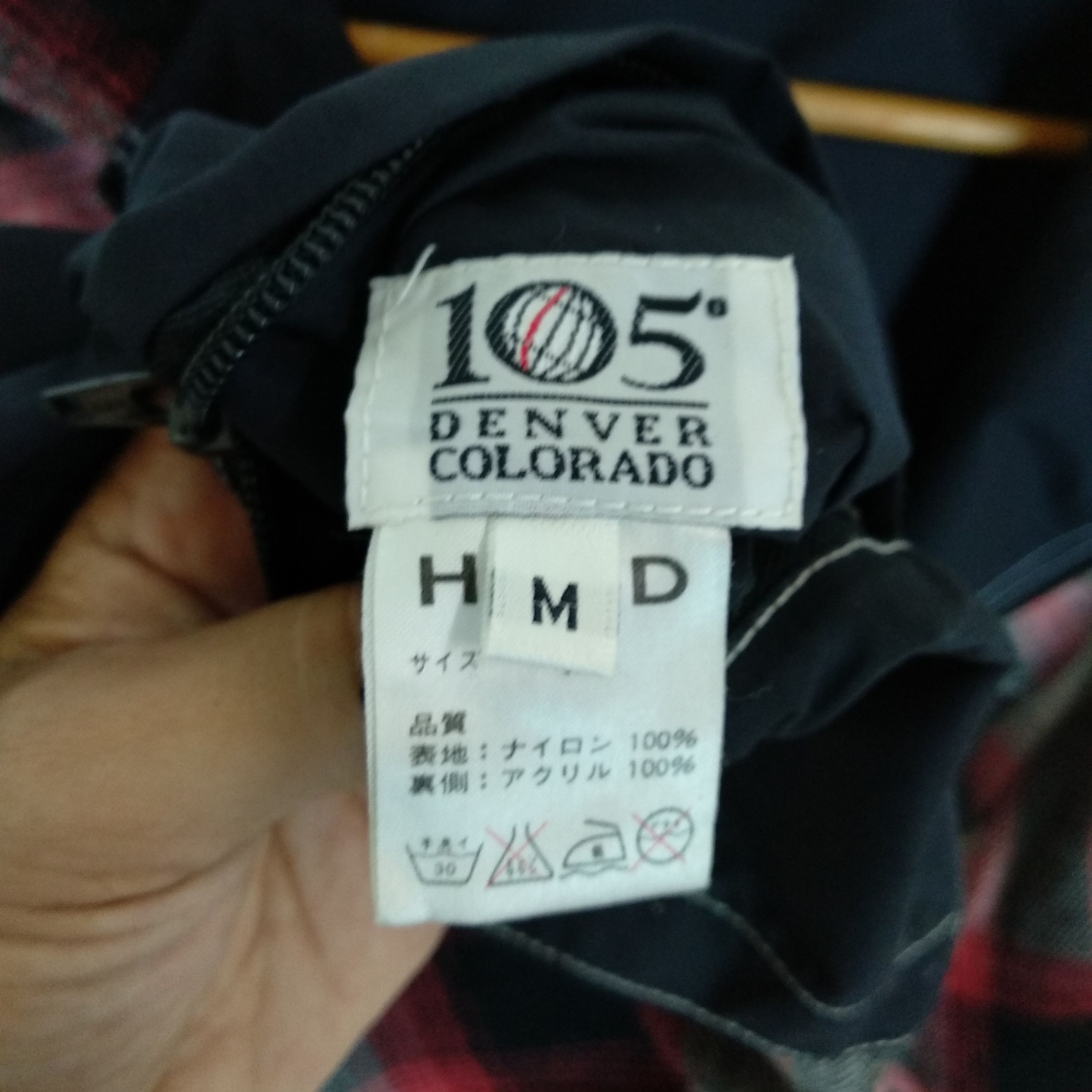 American Apparel 105 DENVER COLORADO Reversible Flannel Jacket Size US M / EU 48-50 / 2 - 14 Thumbnail