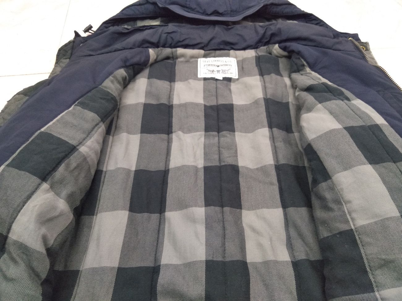 Japanese Brand × Levi's LEVI'S Multi Pockets Winter Thick Jacket Hoodie Size US L / EU 52-54 / 3 - 17 Thumbnail