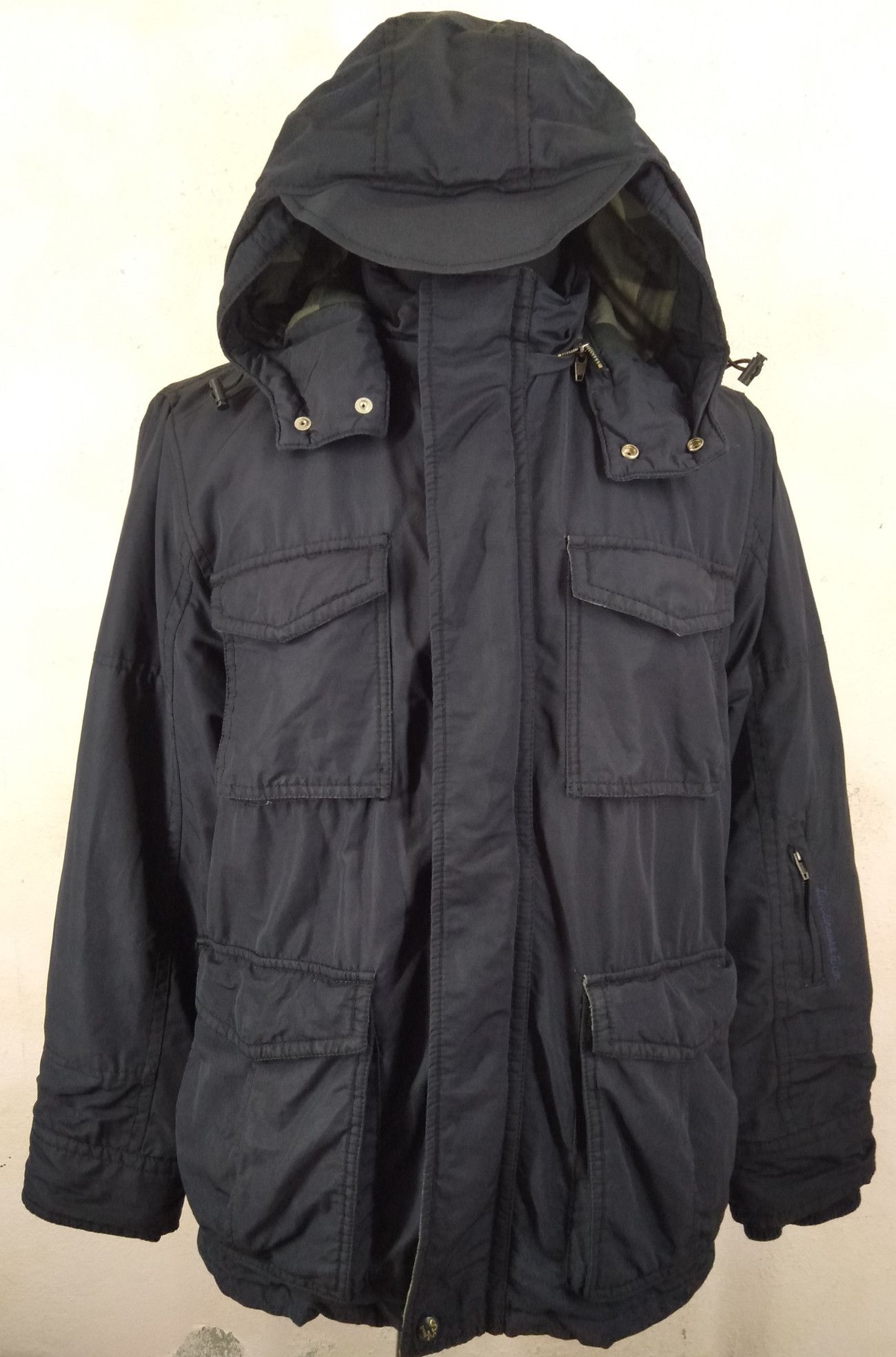 Japanese Brand × Levi's LEVI'S Multi Pockets Winter Thick Jacket Hoodie Size US L / EU 52-54 / 3 - 1 Thumbnail