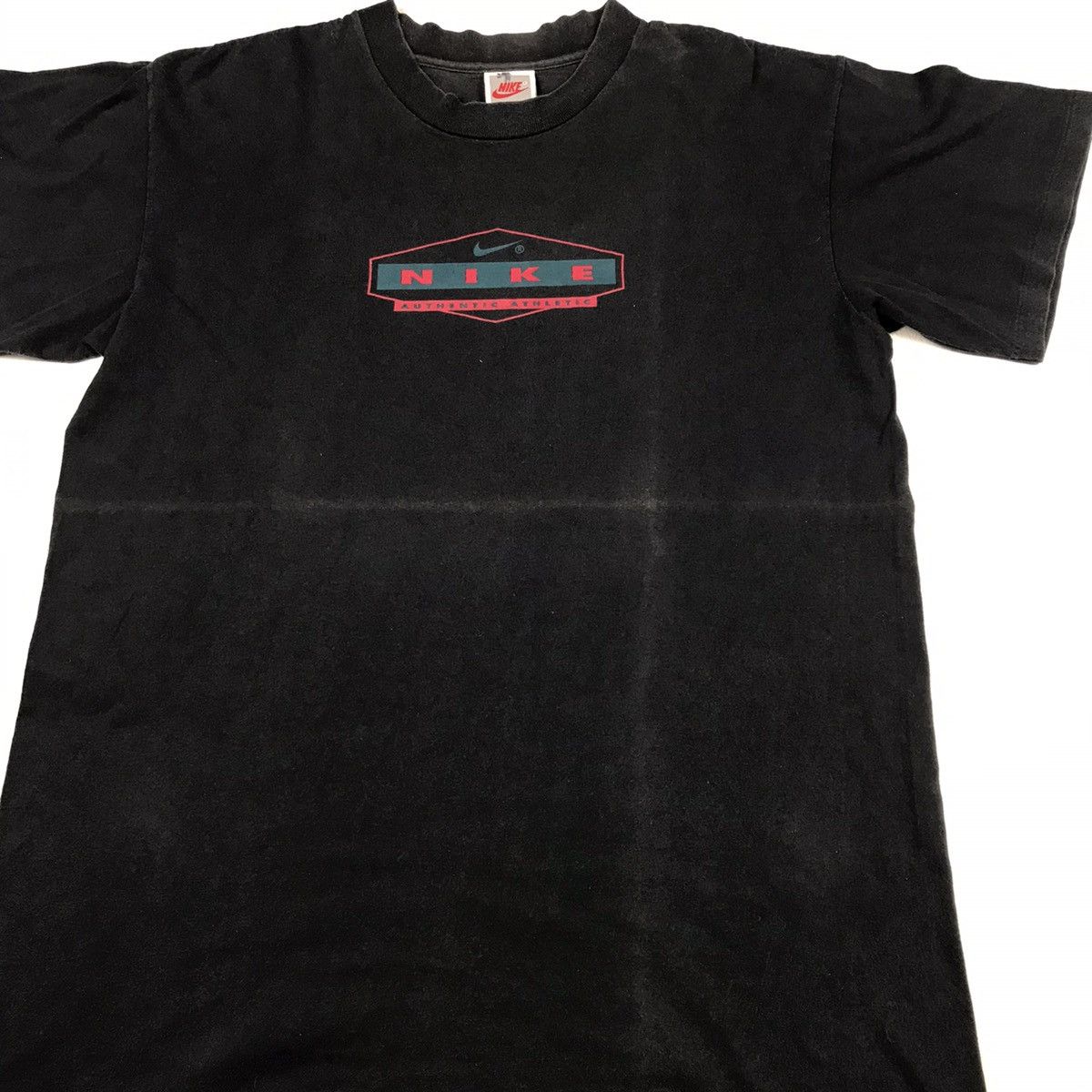 Nike × Vintage Vintage 90s nike t-shirt Size US L / EU 52-54 / 3 - 7 Thumbnail