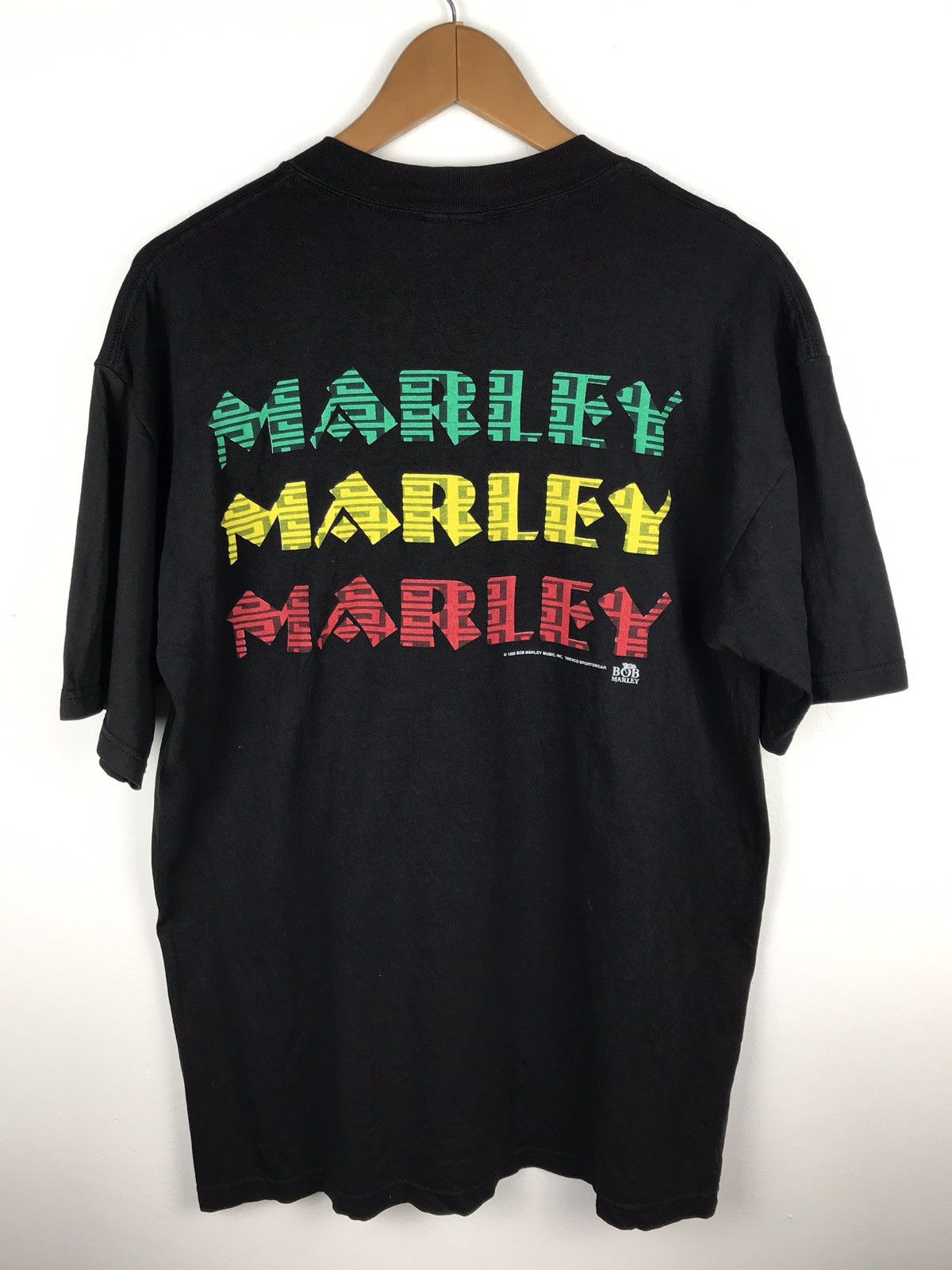 Band Tees × Vintage Bob marley vintage 90’s nice print Size US L / EU 52-54 / 3 - 2 Thumbnail