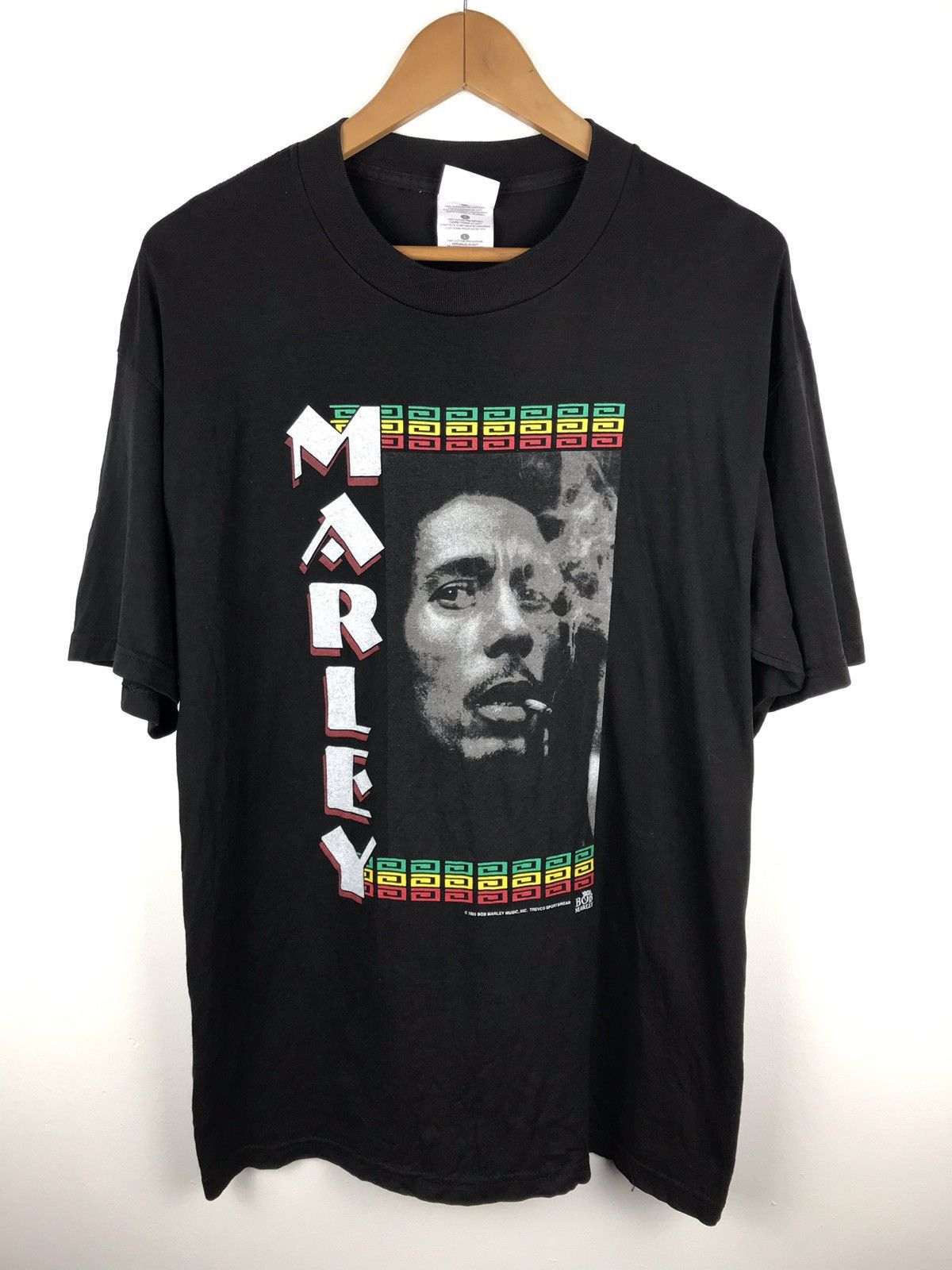 Band Tees × Vintage Bob marley vintage 90’s nice print Size US L / EU 52-54 / 3 - 1 Thumbnail