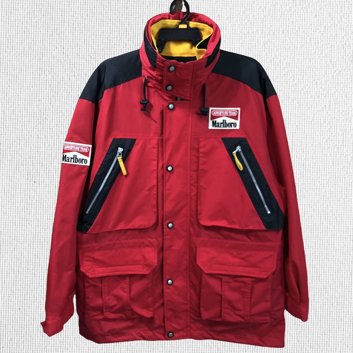 image of Marlboro Adventure Light Jacket in Red, Men's (Size 2XL)