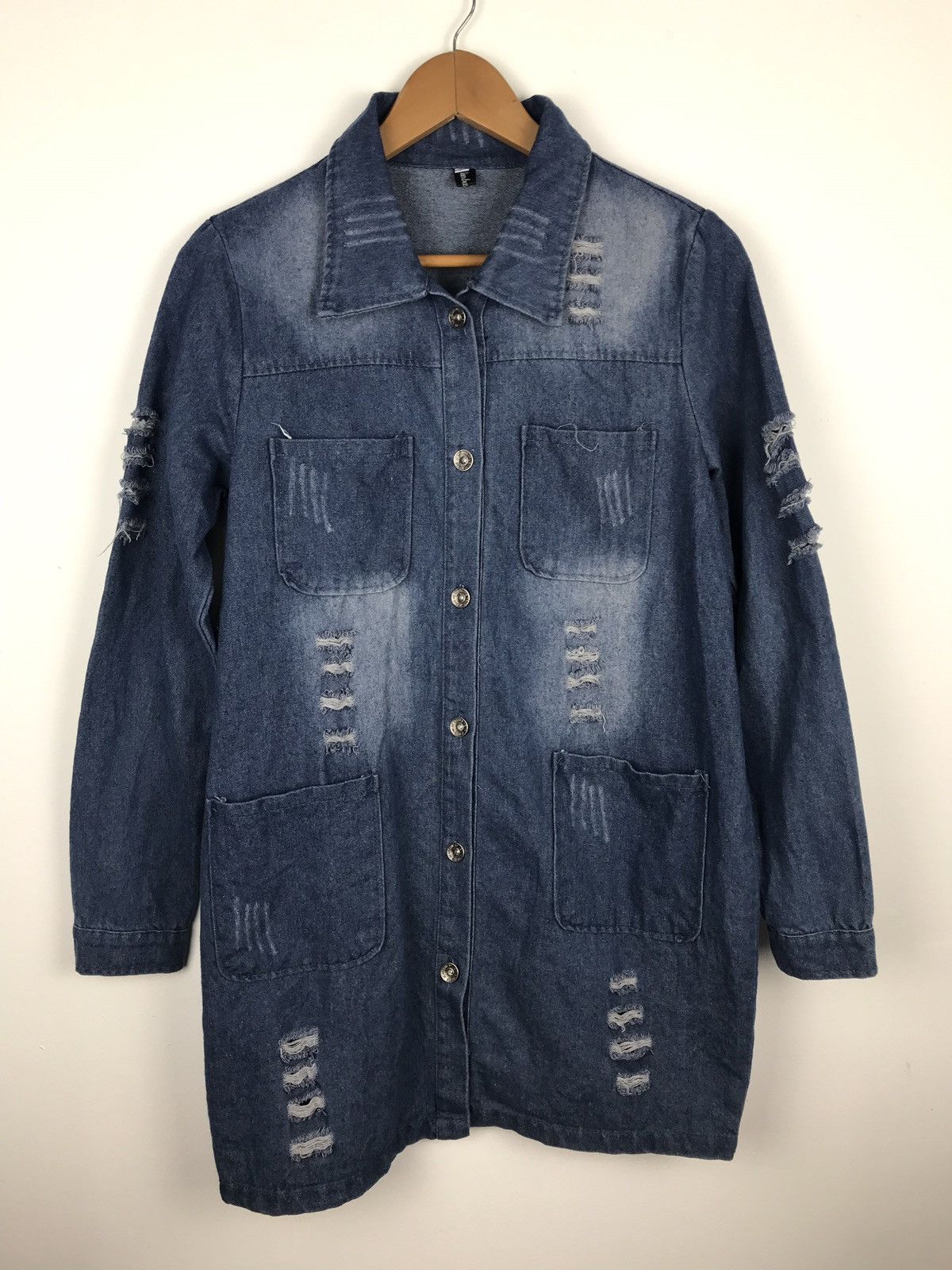 Japanese Brand Distressed Denim Nice Gesign Size US M / EU 48-50 / 2 - 1 Thumbnail