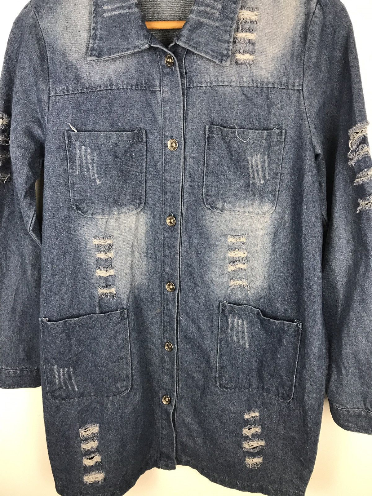 Japanese Brand Distressed Denim Nice Gesign Size US M / EU 48-50 / 2 - 3 Thumbnail