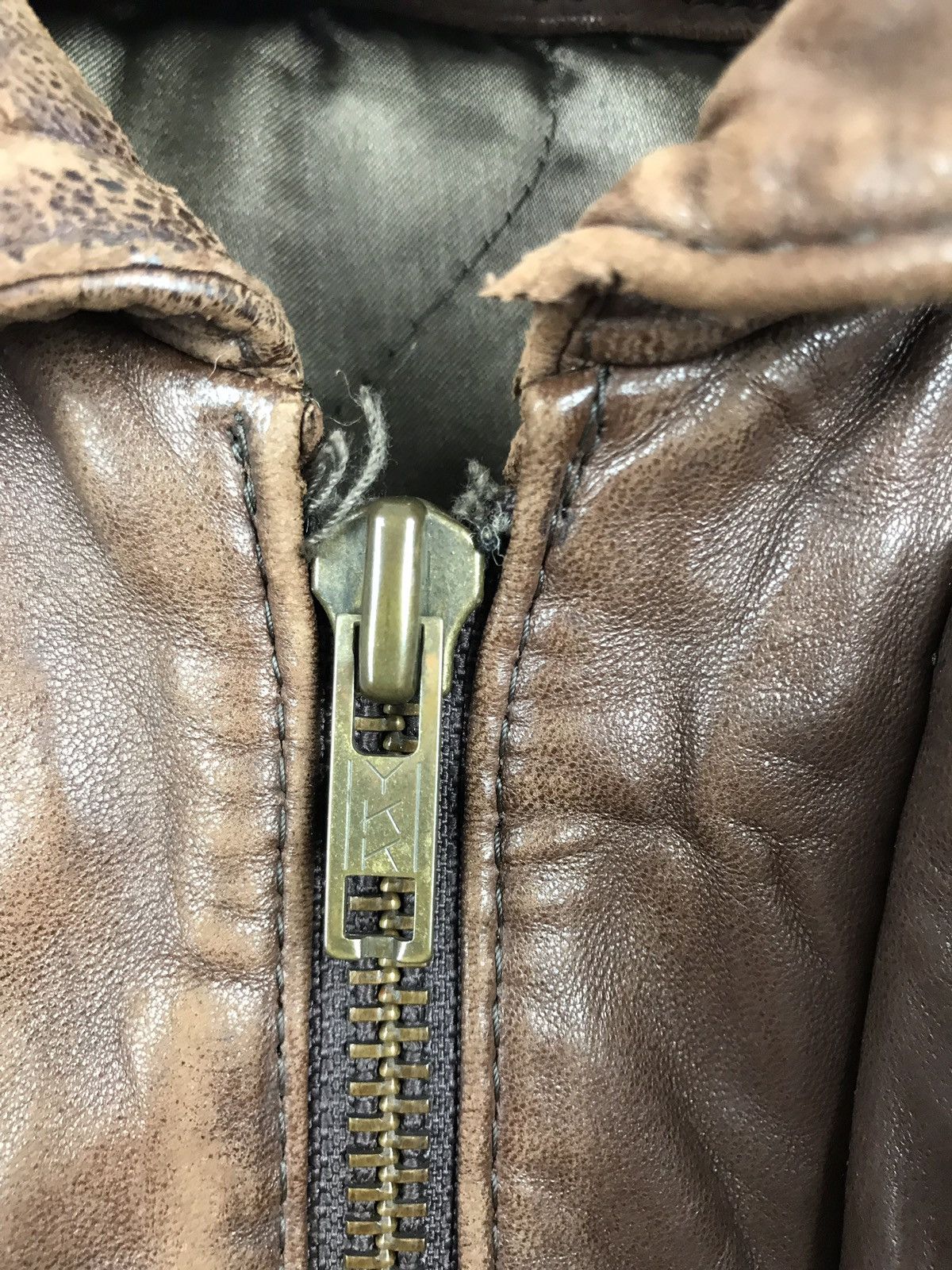 Japanese Brand × Vintage Vallemosso Leather Jacket Brown Colour Size US L / EU 52-54 / 3 - 10 Thumbnail