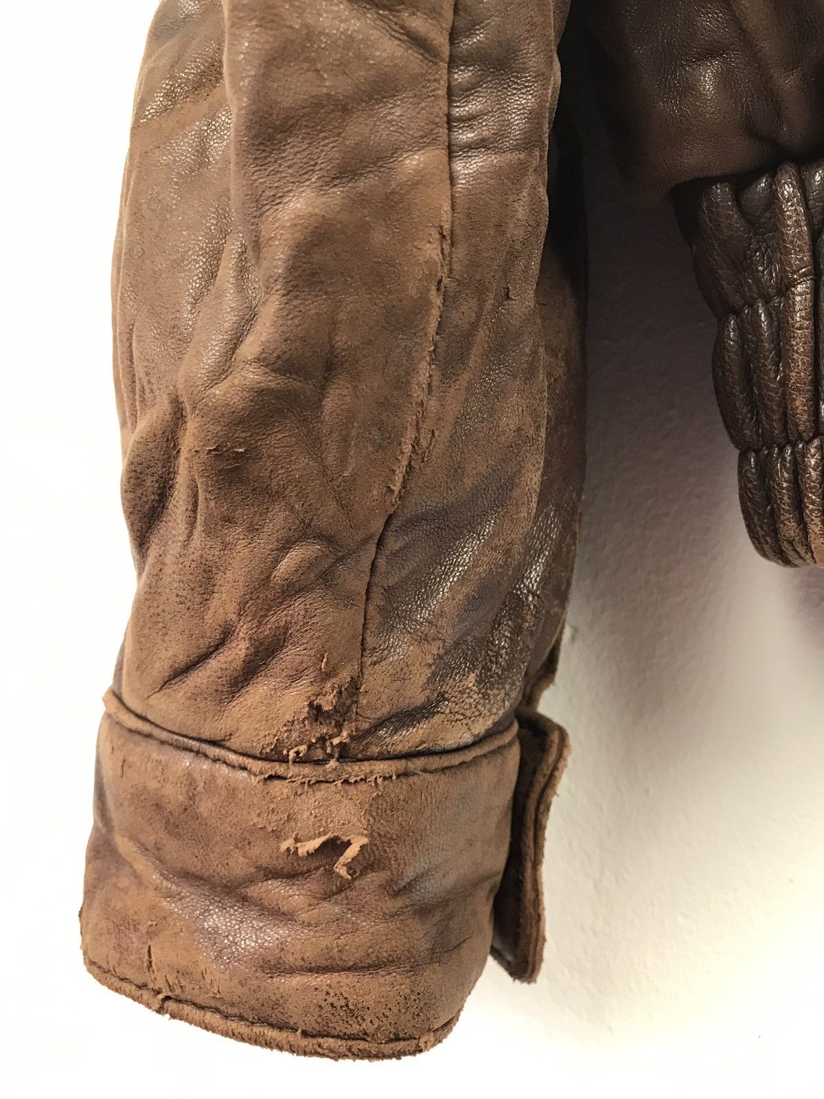 Japanese Brand × Vintage Vallemosso Leather Jacket Brown Colour Size US L / EU 52-54 / 3 - 9 Thumbnail