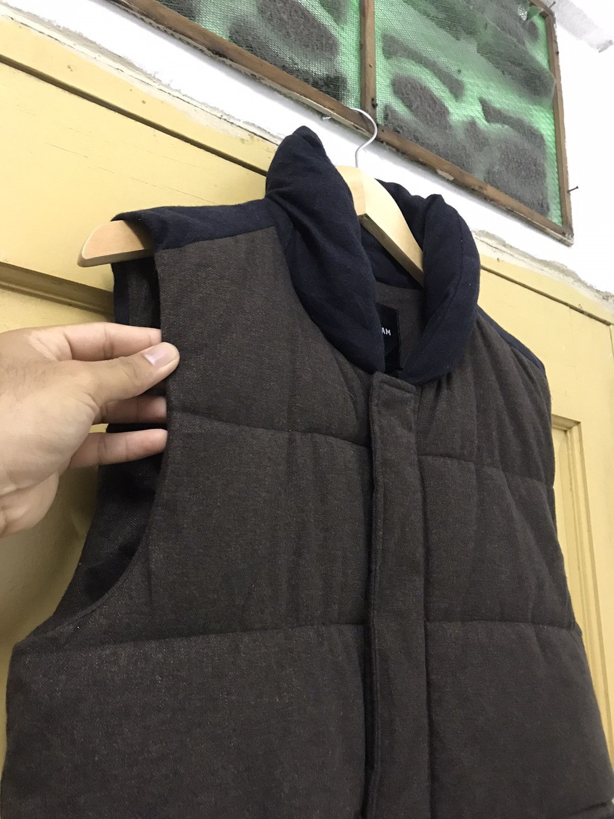 Japanese Brand Vintage Empolham Pocket Puffer Vest Jacket Size US M / EU 48-50 / 2 - 12 Thumbnail