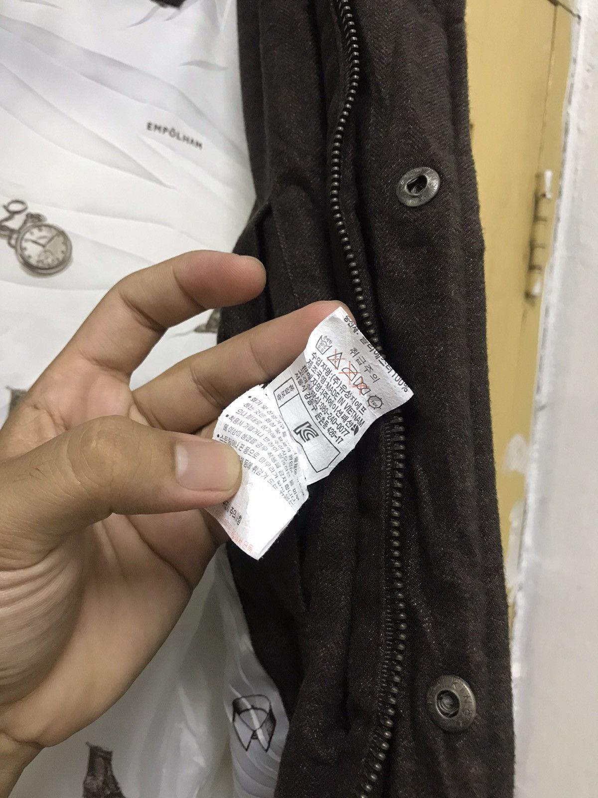 Japanese Brand Vintage Empolham Pocket Puffer Vest Jacket Size US M / EU 48-50 / 2 - 15 Thumbnail