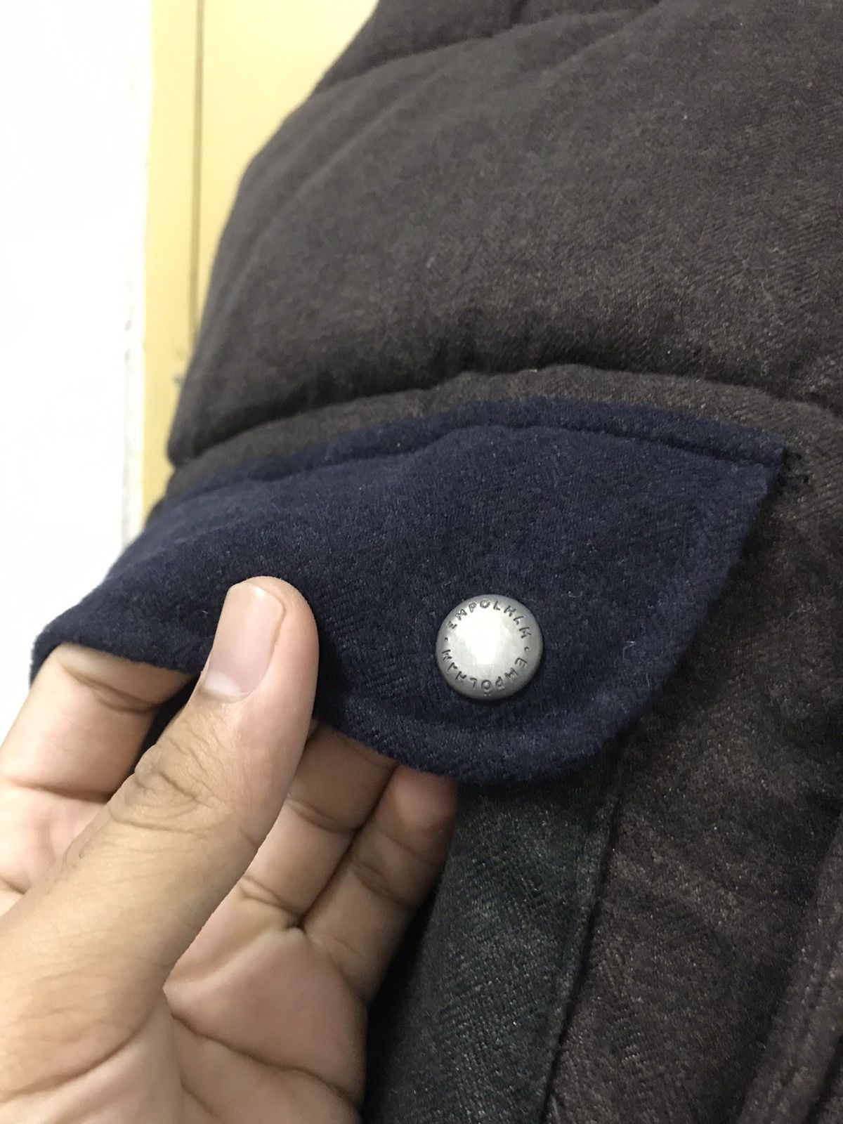 Japanese Brand Vintage Empolham Pocket Puffer Vest Jacket Size US M / EU 48-50 / 2 - 9 Thumbnail