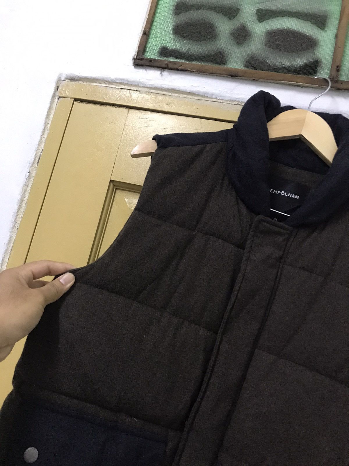 Japanese Brand Vintage Empolham Pocket Puffer Vest Jacket Size US M / EU 48-50 / 2 - 5 Thumbnail