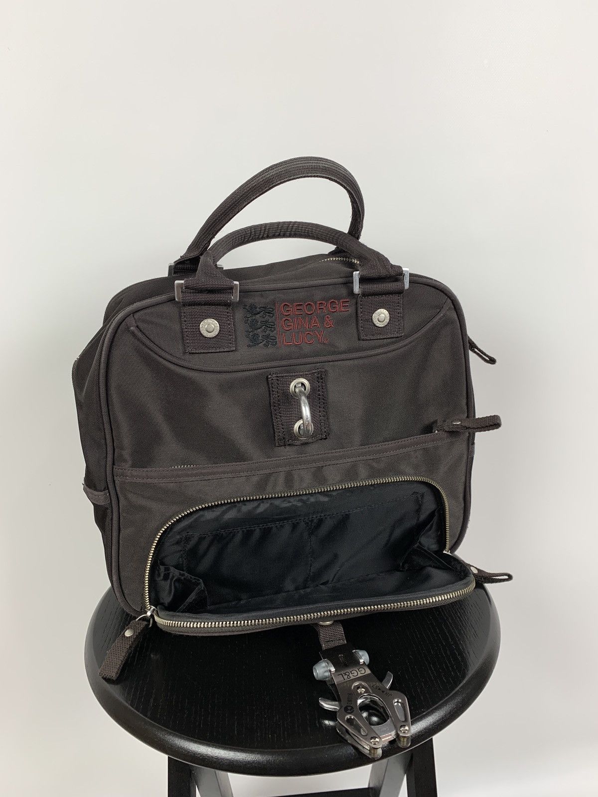 Japanese Brand Vintage George Gina&Lucy Boyling Cargo Bag Alyx Style Y2K Size ONE SIZE - 7 Thumbnail