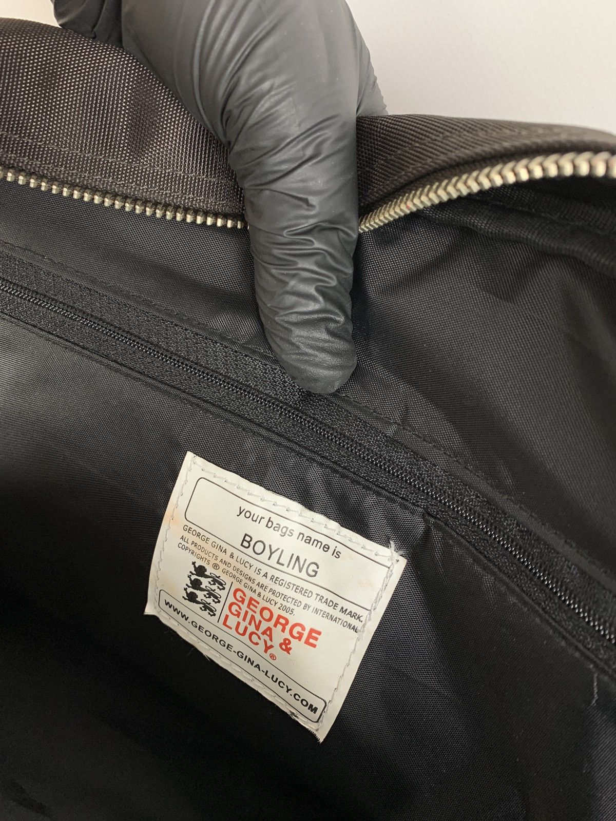 Japanese Brand Vintage George Gina&Lucy Boyling Cargo Bag Alyx Style Y2K Size ONE SIZE - 19 Thumbnail