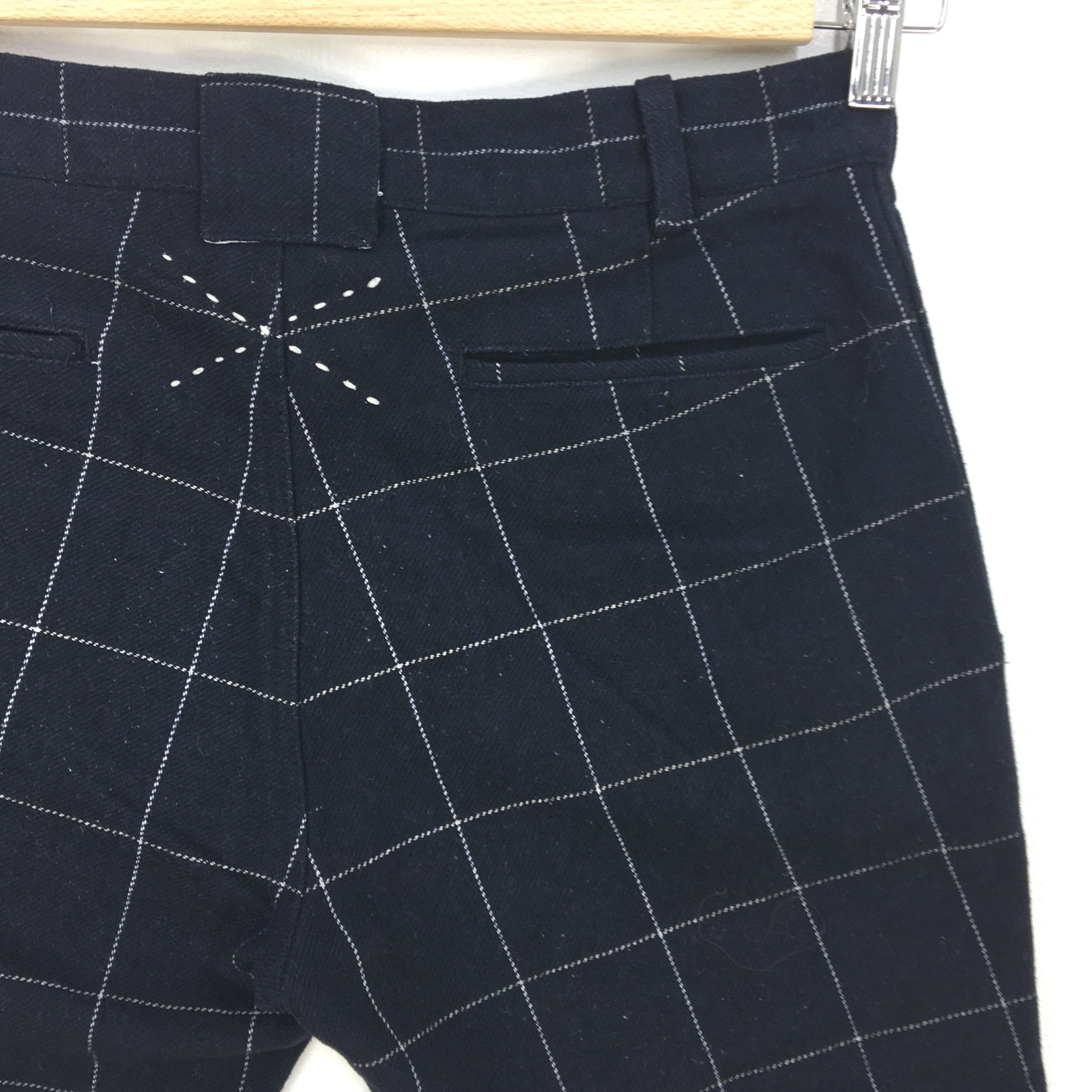 Japanese Brand × Vintage Superthanks Plaid Pants Japanese Tartan Wool Punk Style Size US 30 / EU 46 - 7 Thumbnail