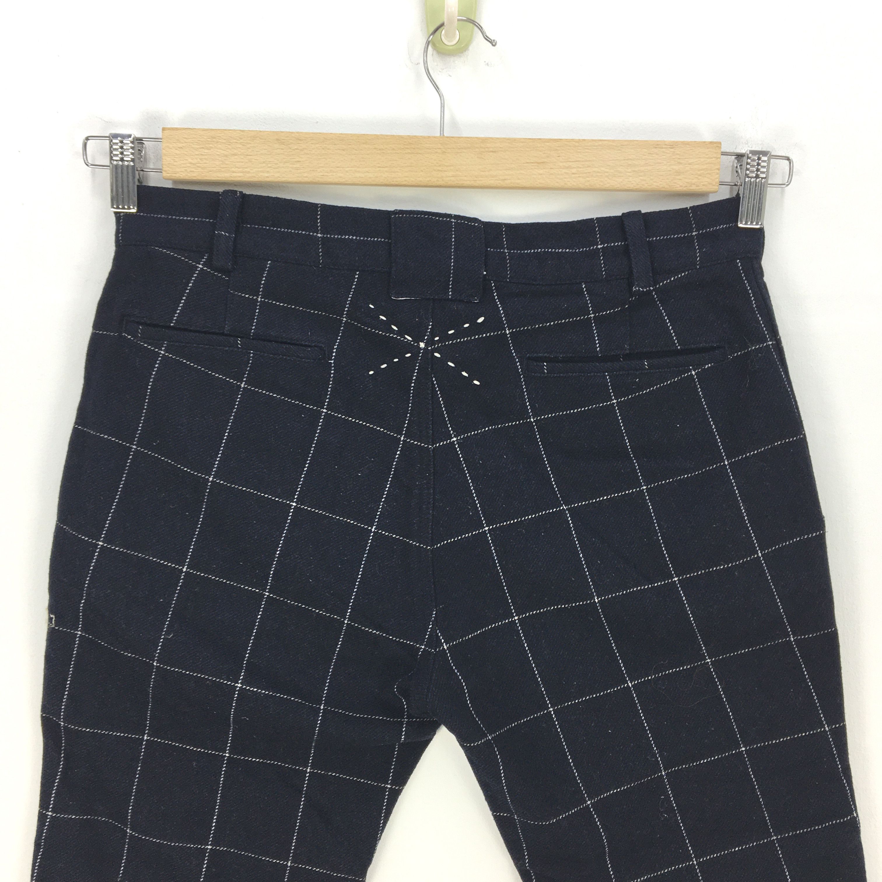Japanese Brand × Vintage Superthanks Plaid Pants Japanese Tartan Wool Punk Style Size US 30 / EU 46 - 6 Thumbnail
