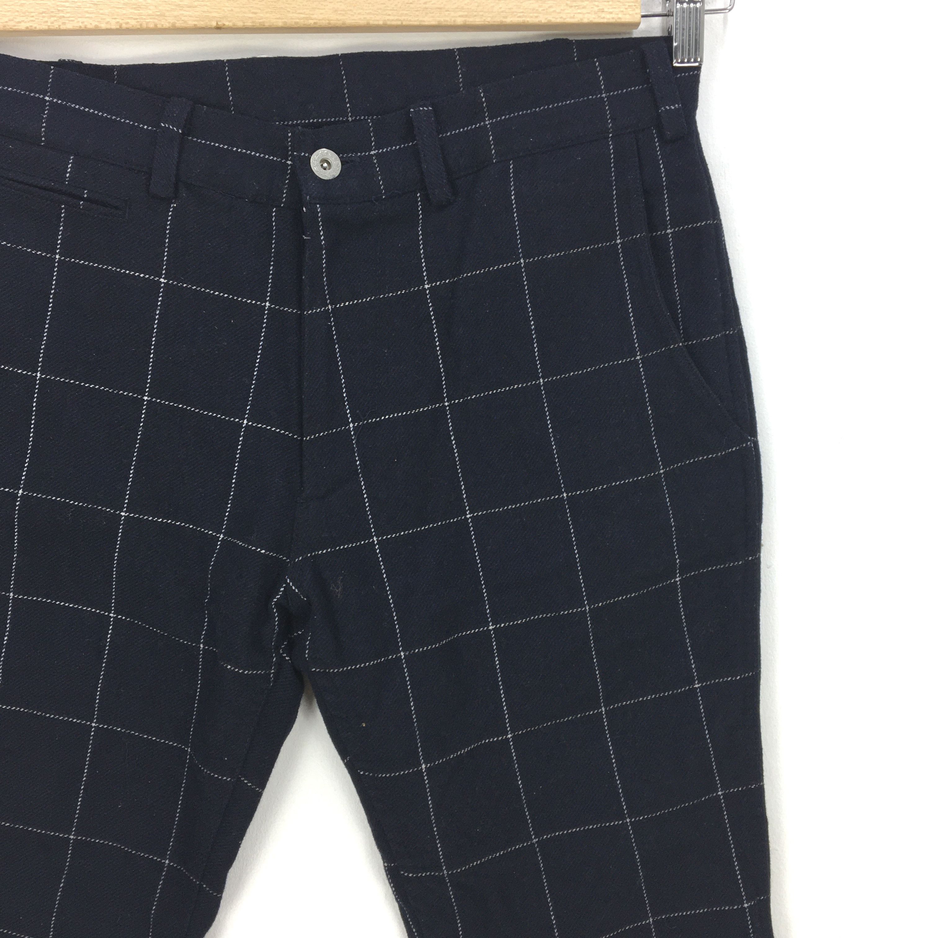 Japanese Brand × Vintage Superthanks Plaid Pants Japanese Tartan Wool Punk Style Size US 30 / EU 46 - 5 Thumbnail