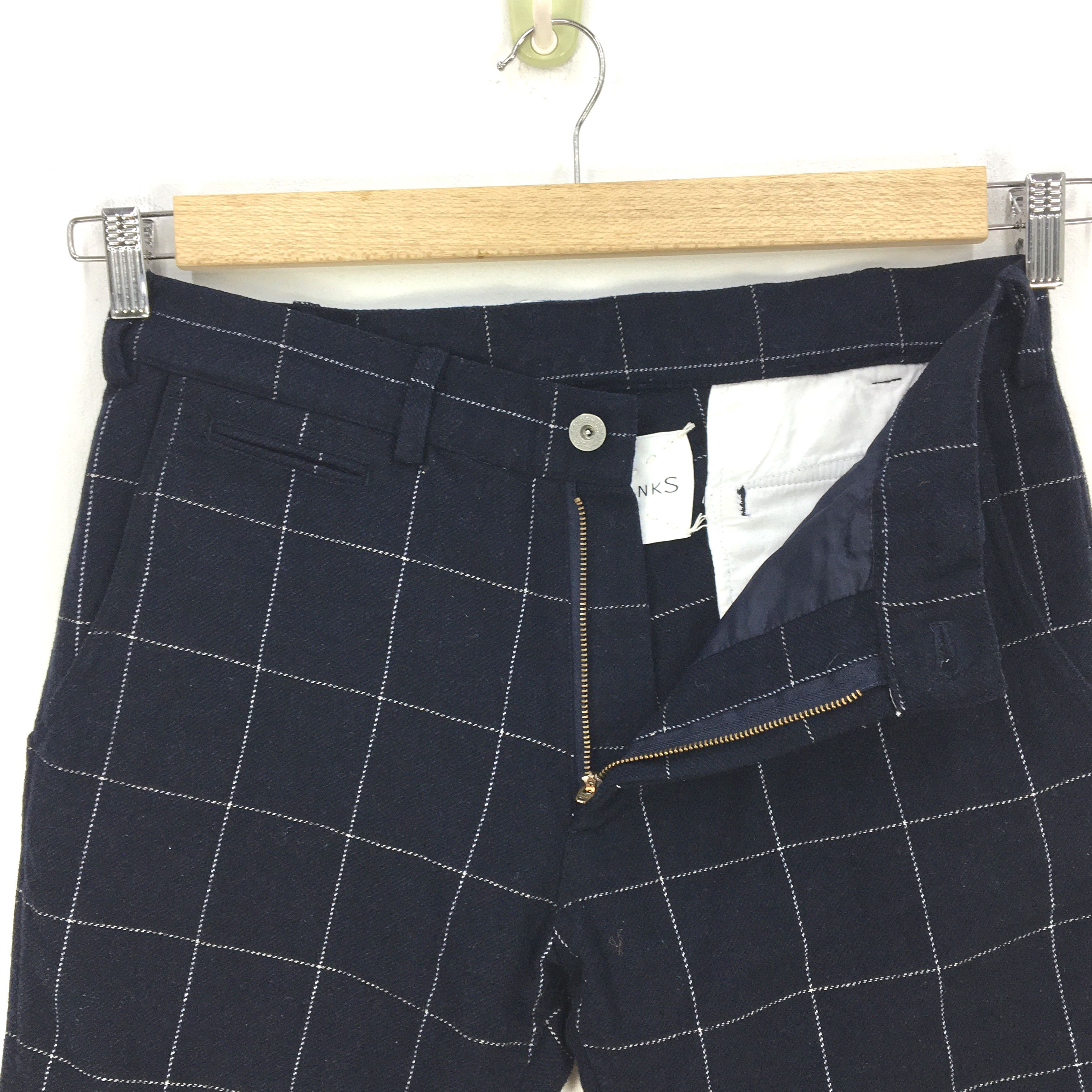 Japanese Brand × Vintage Superthanks Plaid Pants Japanese Tartan Wool Punk Style Size US 30 / EU 46 - 11 Thumbnail