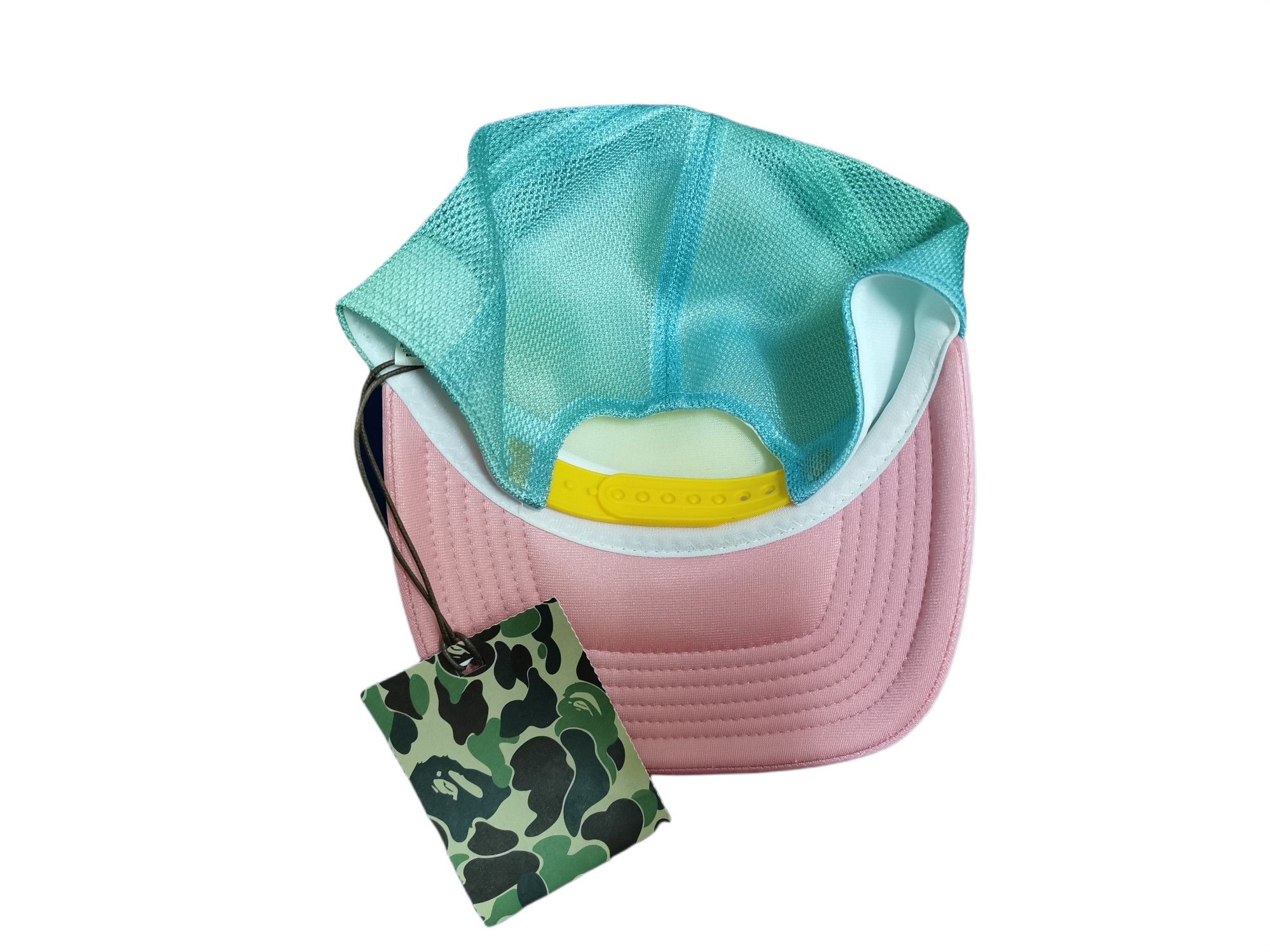 Bape A Bathing Ape OG Bape Cotton Candy Trucker Hat Size ONE SIZE - 2 Thumbnail