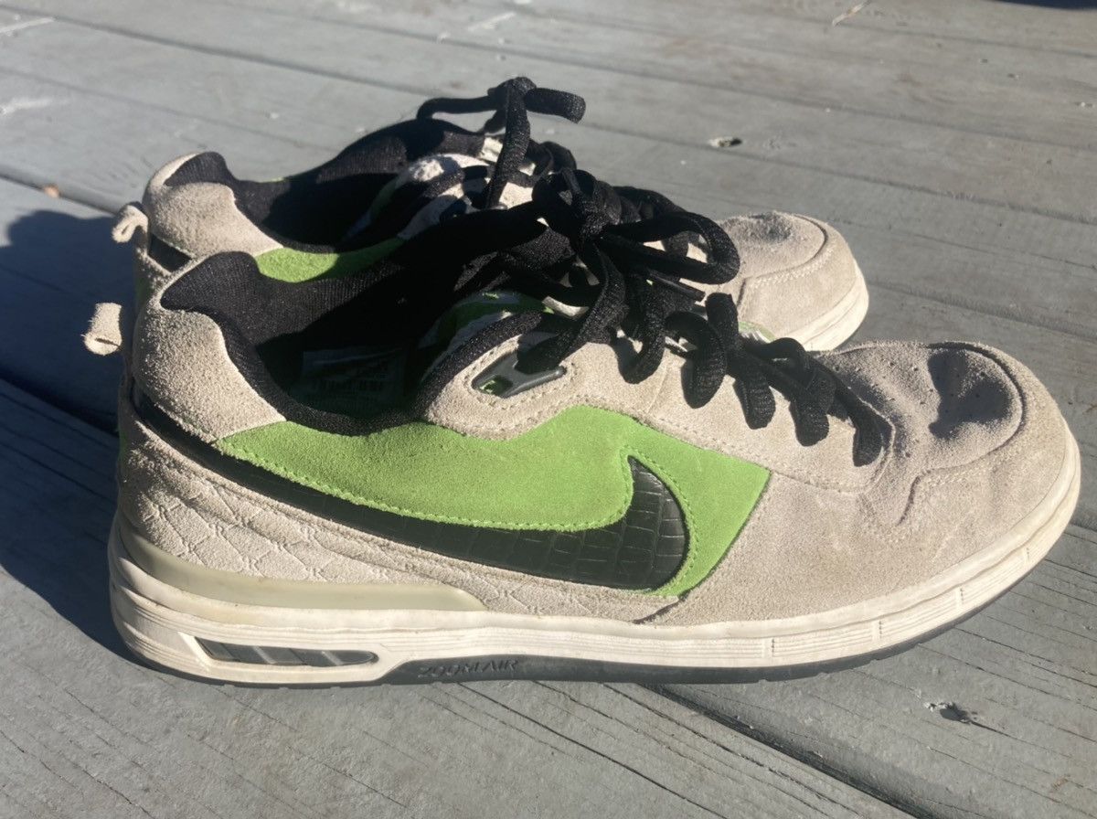 image of Nike Sb Paul Rodriguez Green Bean 2006 Sb P-Rod Size 10.5 Shoes, Men's