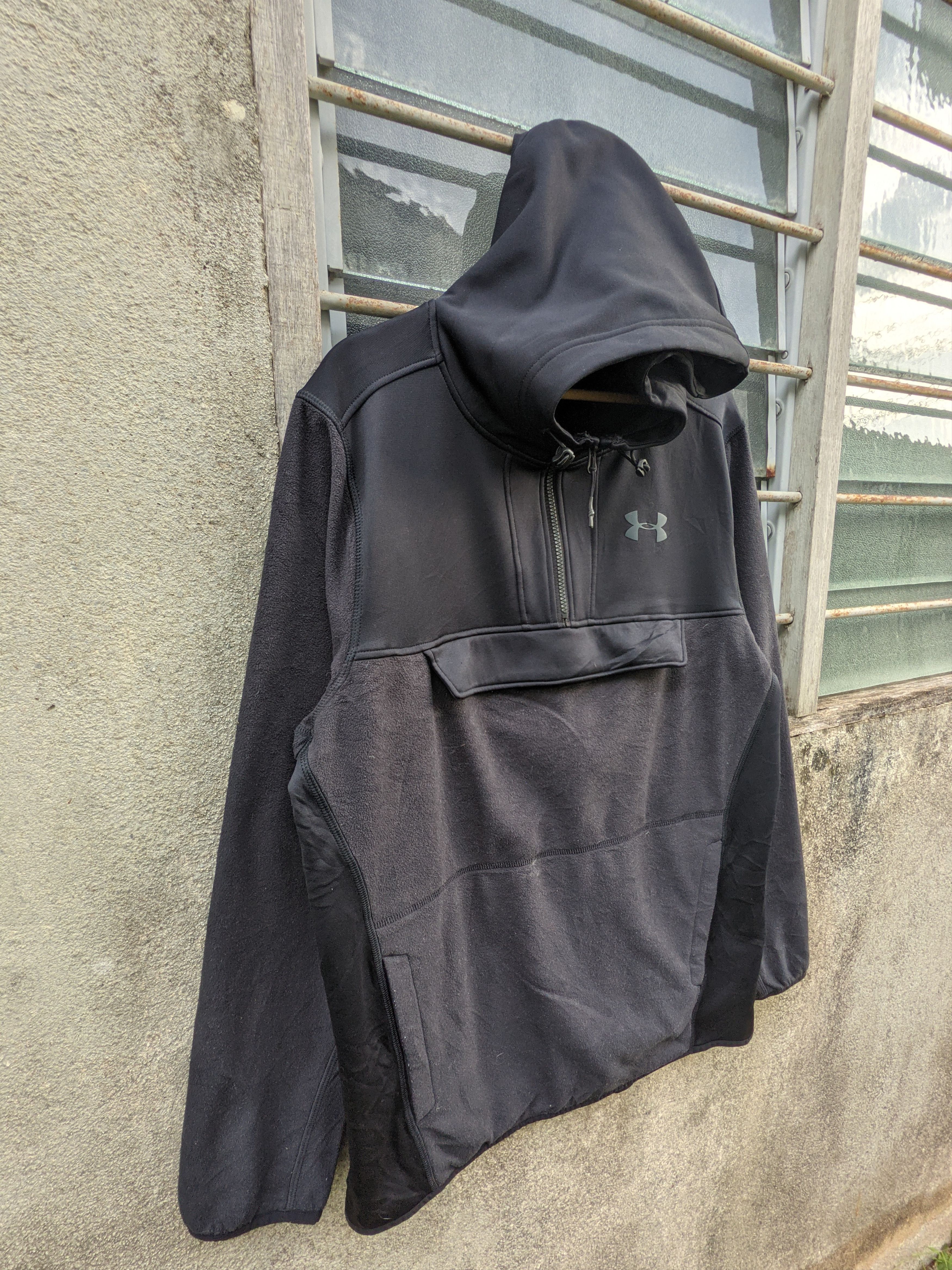 Under Armour Under Armour Fleece Anorak Jacket Size US XL / EU 56 / 4 - 4 Thumbnail