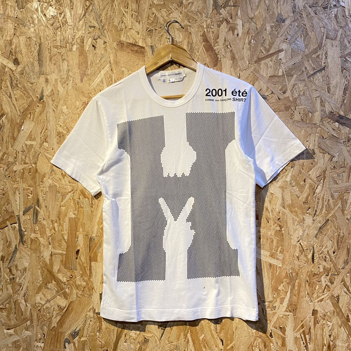 Comme des Garcons × Comme des Garcons SHIRT Comme Des Garcons Shirt 2001 été T-Shirt Size US S / EU 44-46 / 1 - 1 Thumbnail