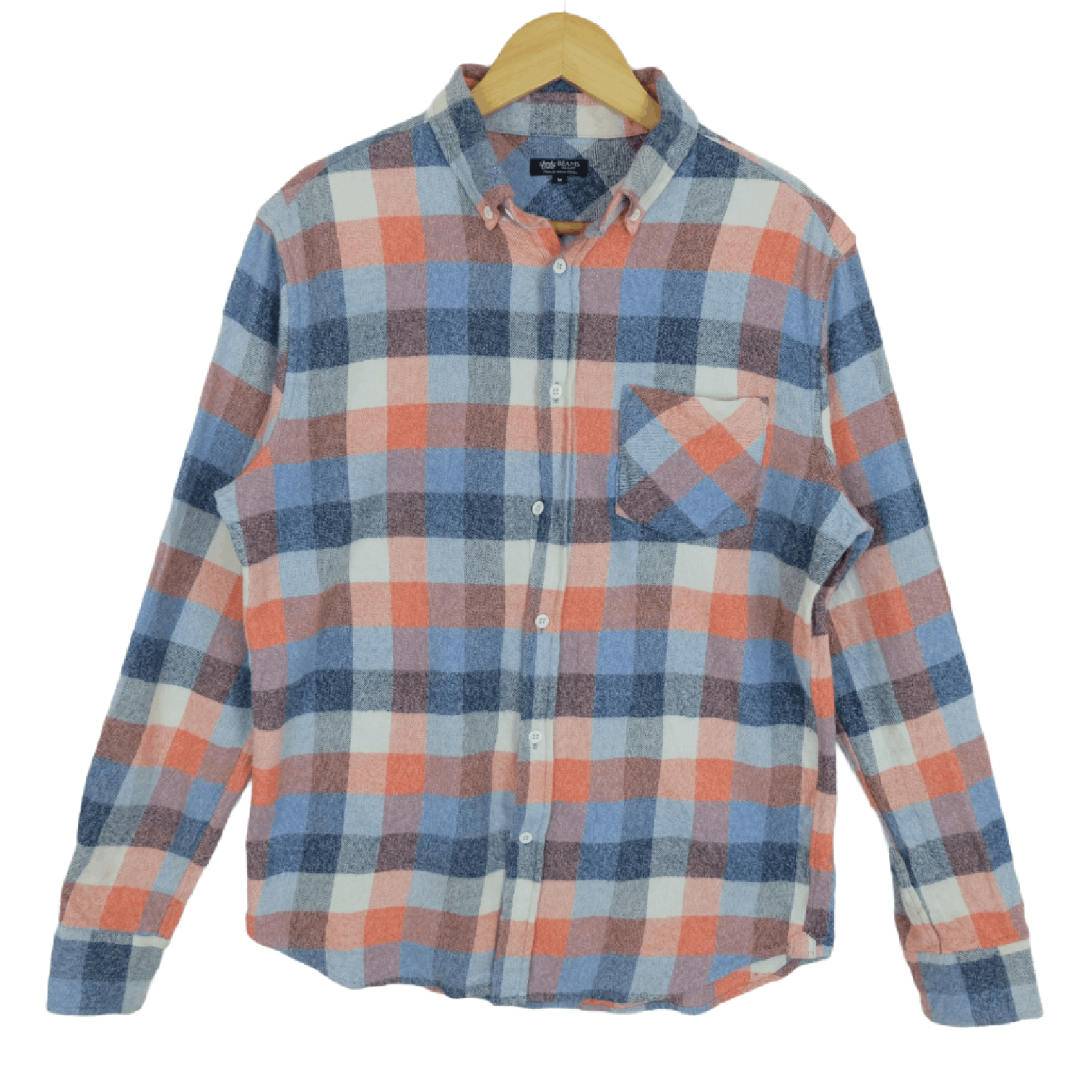 Beams Plus BEAMS HEART Button Up Shirt Japanesse Style Size US S / EU 44-46 / 1 - 2 Thumbnail