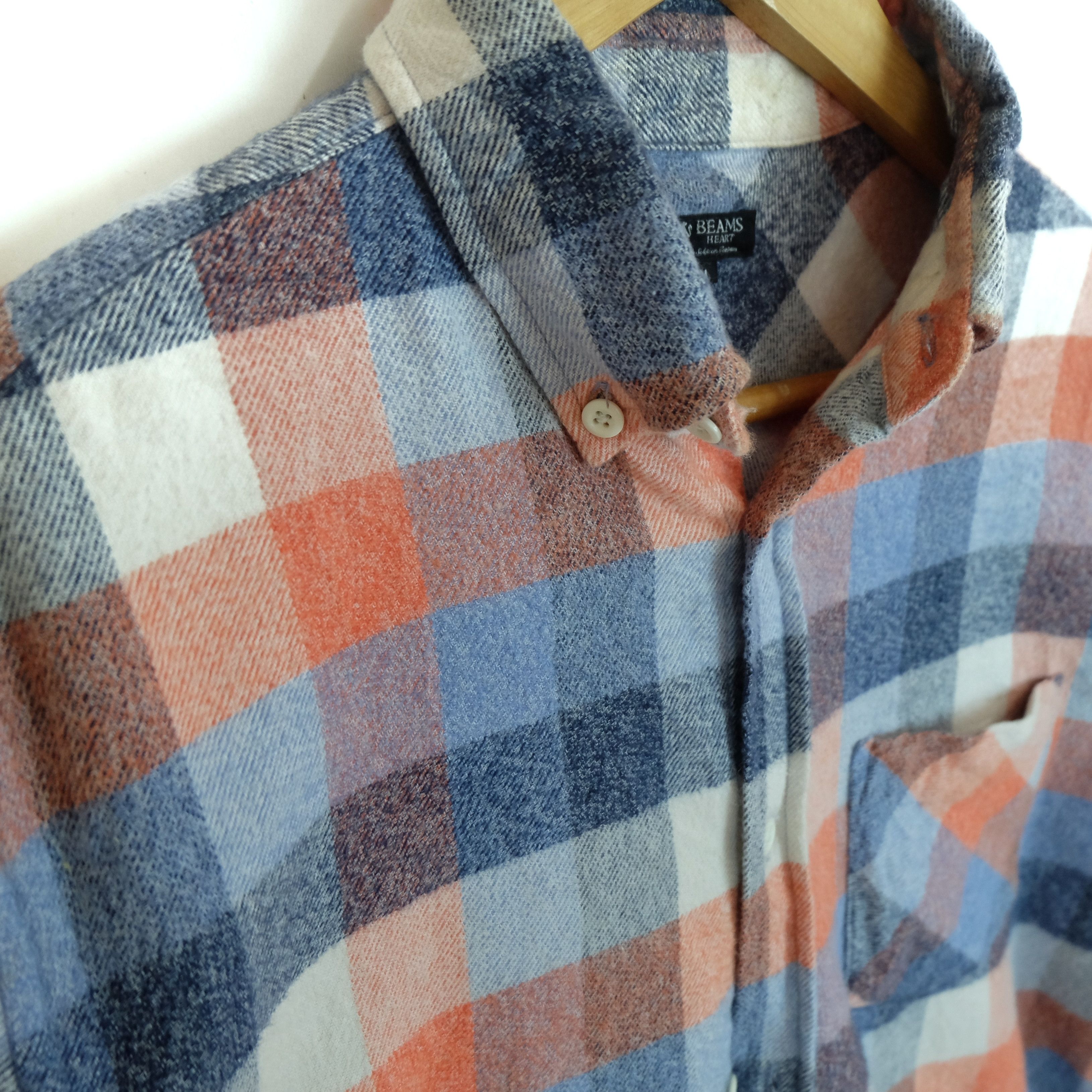 Beams Plus BEAMS HEART Button Up Shirt Japanesse Style Size US S / EU 44-46 / 1 - 7 Thumbnail