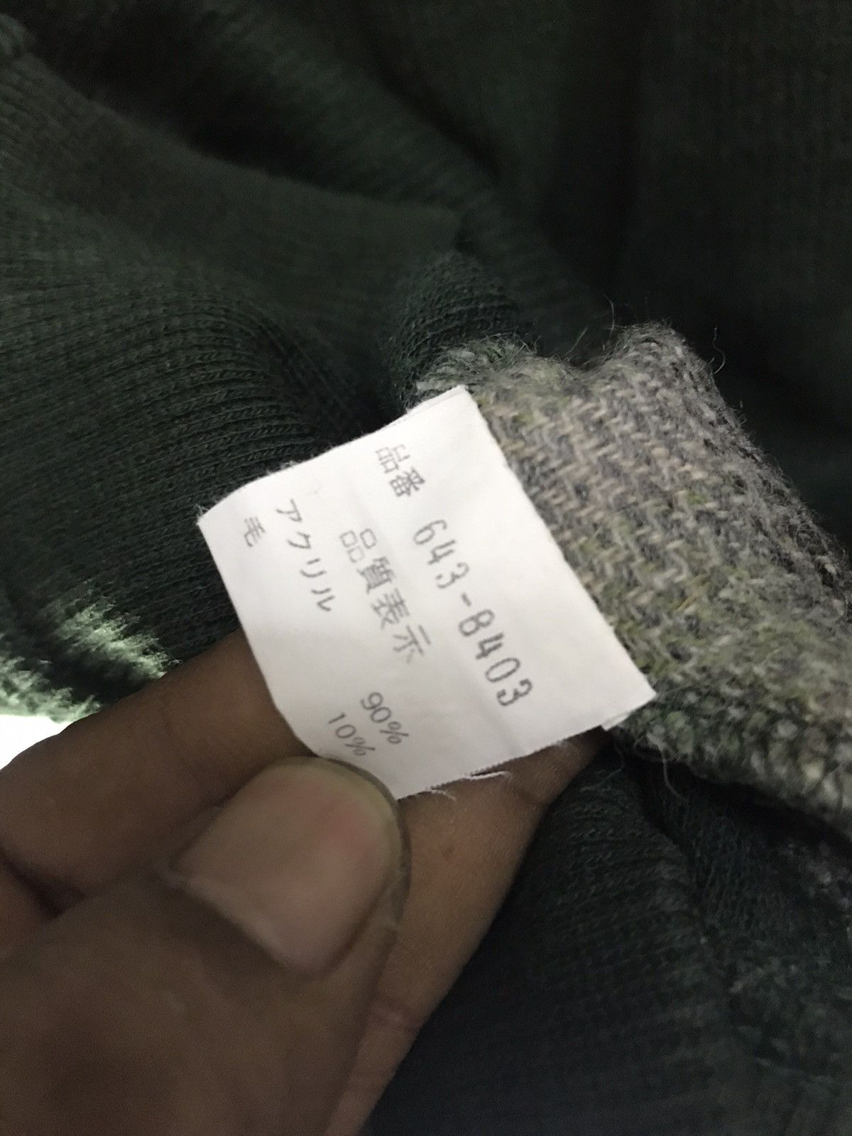 Japanese Brand × Lindbergh × Vintage Vintage Lindbergh patchwork crewneck knit sweatshirt Size US M / EU 48-50 / 2 - 4 Thumbnail