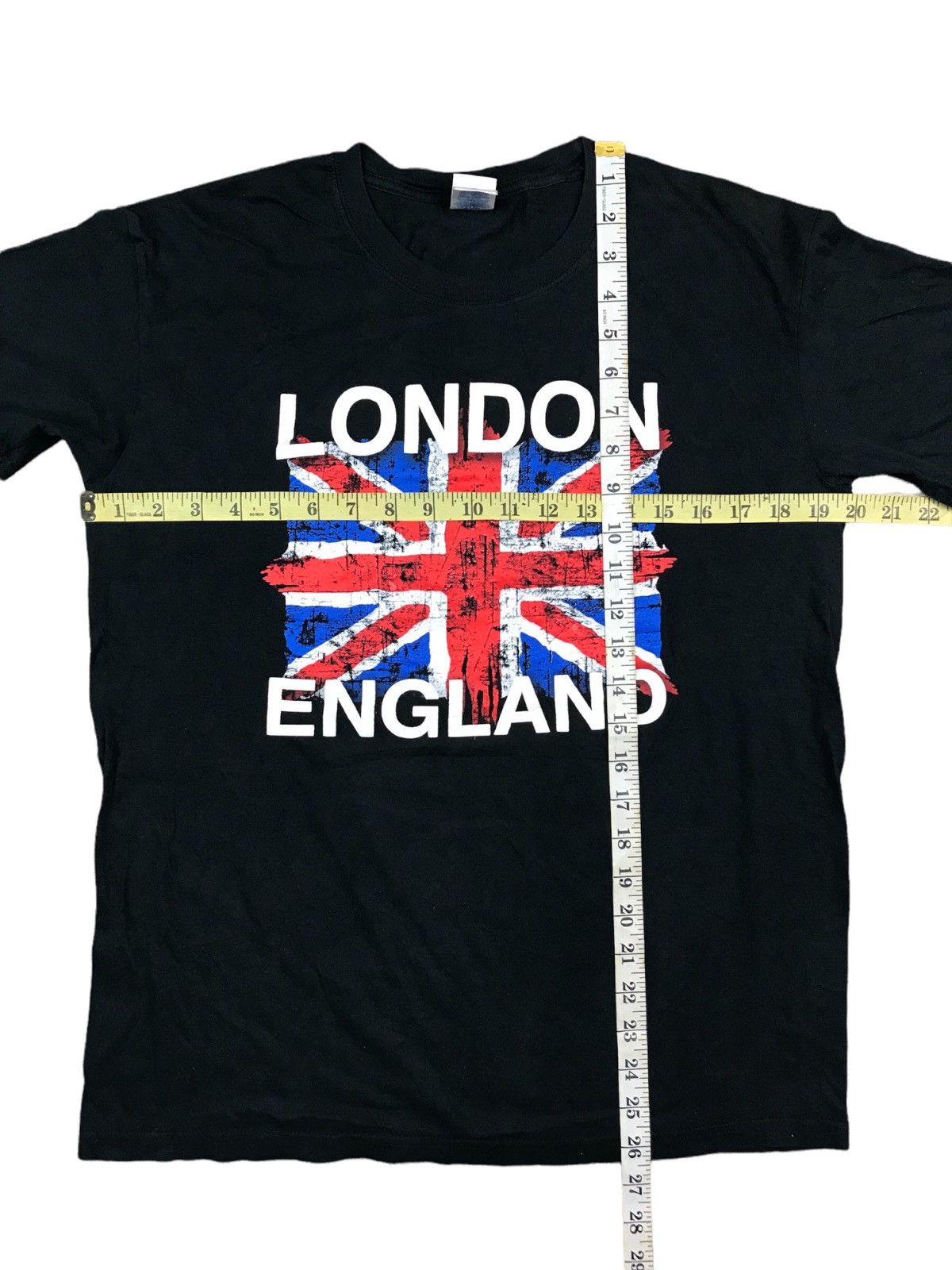 Gildan × Seditionaries LONDON ENGLAND WITH UNION JACK FLAGS T-SHIRT Size US M / EU 48-50 / 2 - 6 Thumbnail
