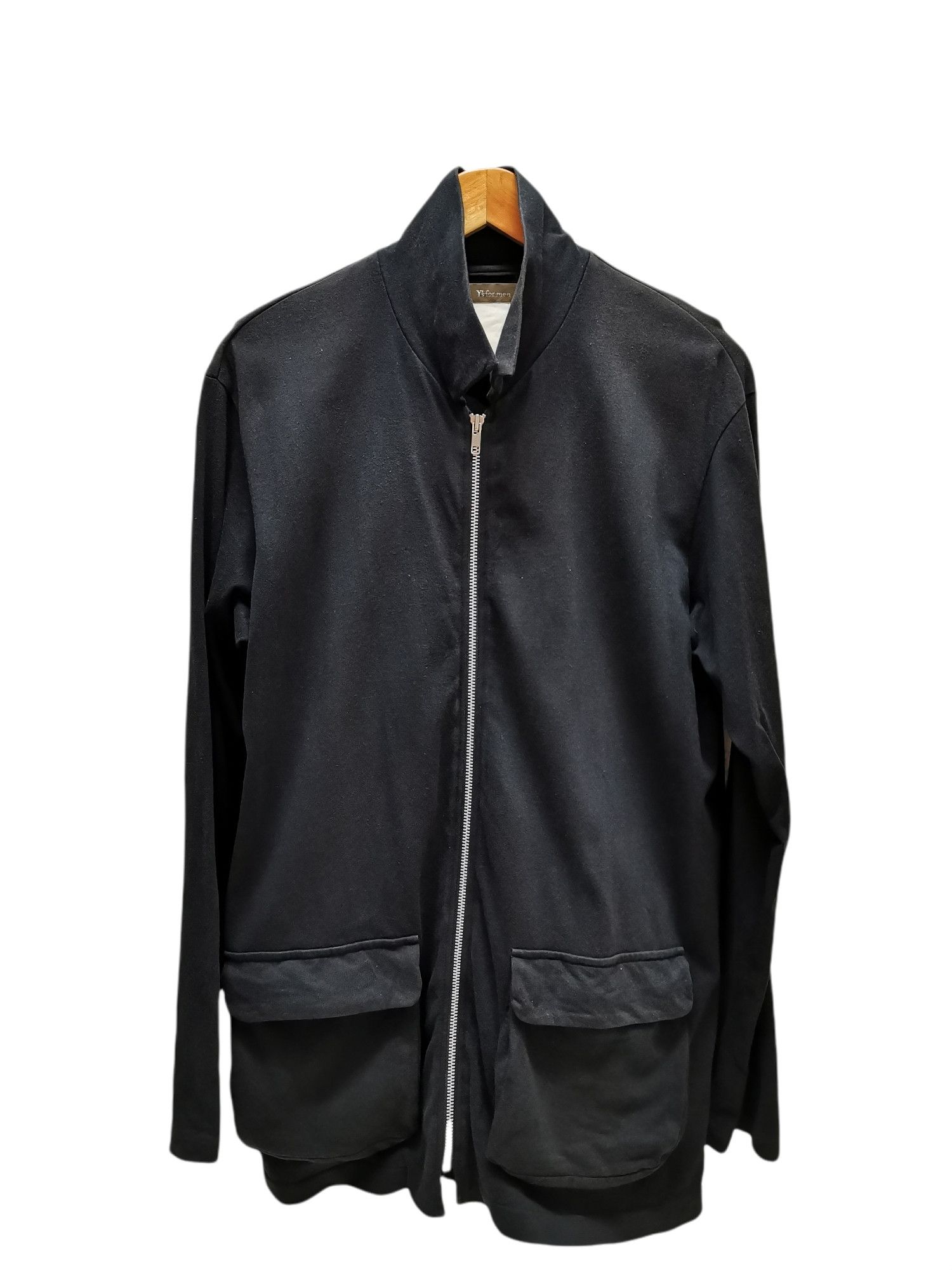 Yohji Yamamoto Yohji Yamamoto Y3 Zipped cardigan jacket Size US L / EU 52-54 / 3 - 1 Thumbnail
