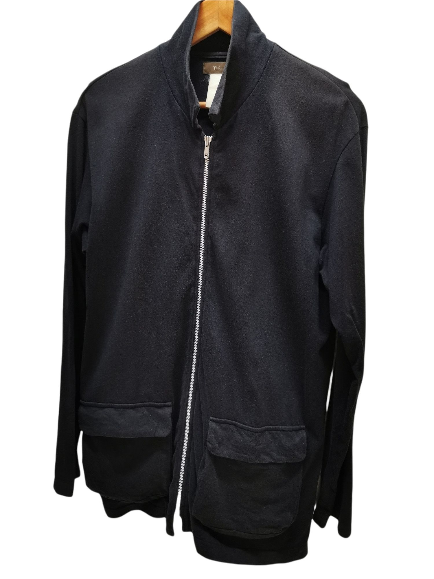 Yohji Yamamoto Yohji Yamamoto Y3 Zipped cardigan jacket Size US L / EU 52-54 / 3 - 3 Thumbnail