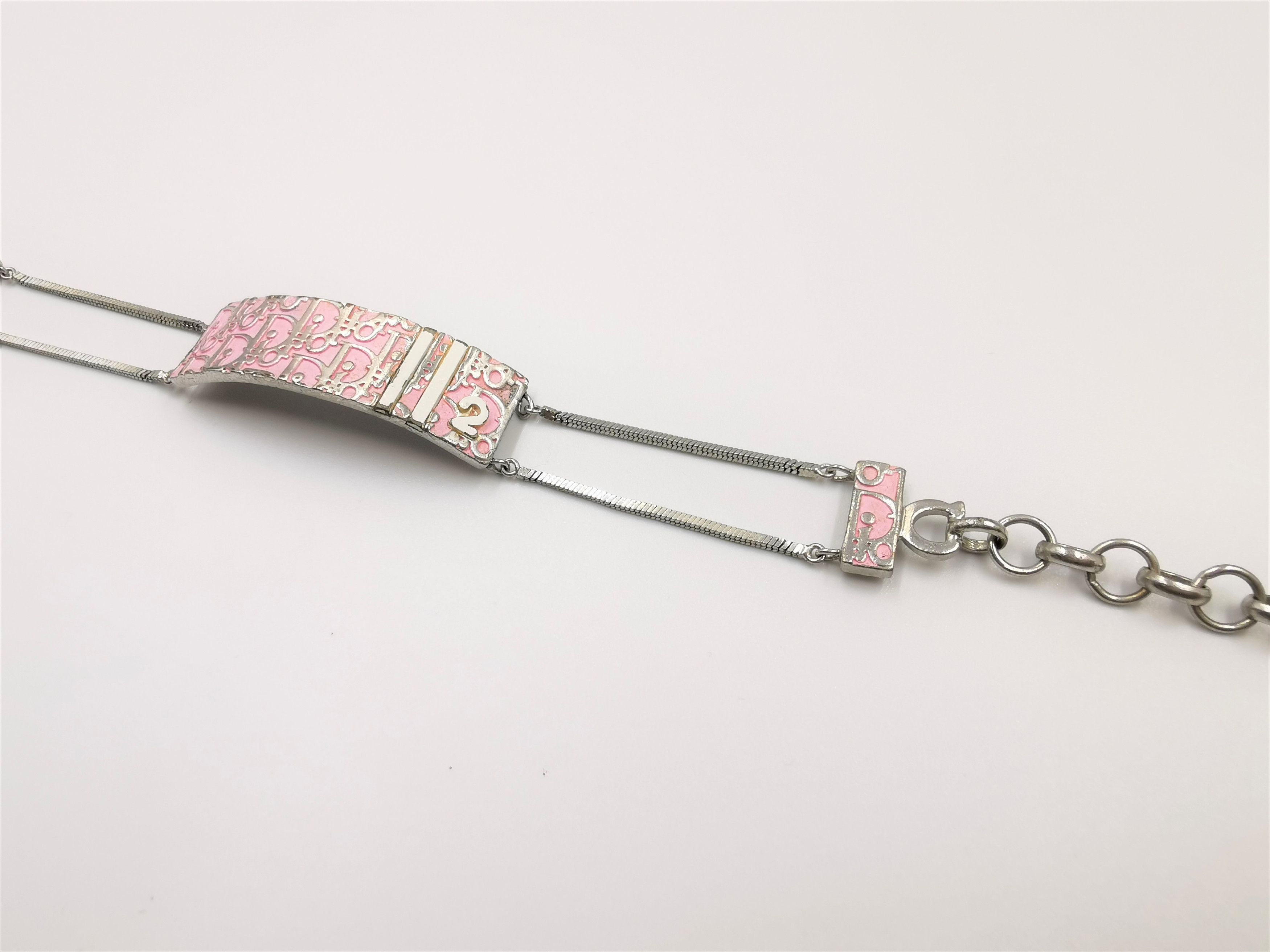 Dior Dior Trotter Pink Bracelet Size ONE SIZE - 4 Thumbnail